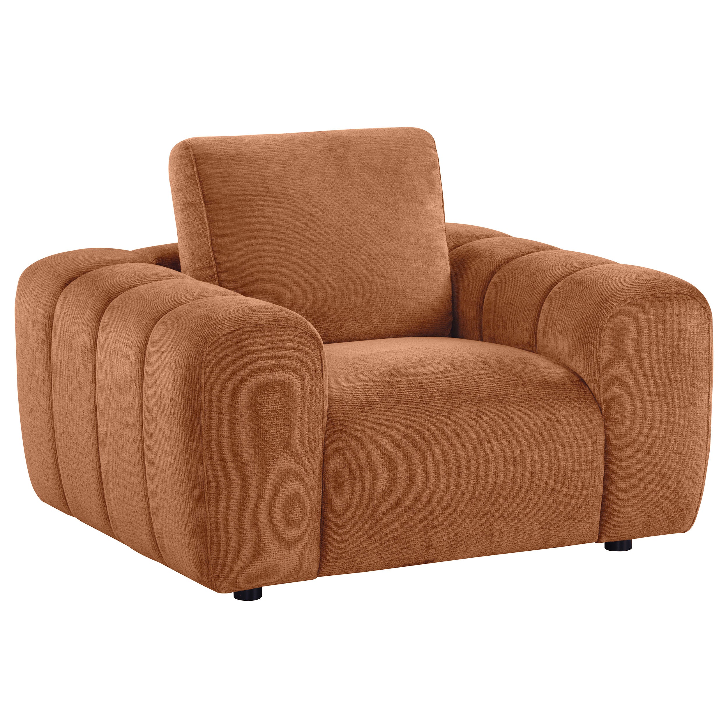 Burnett Chenille Upholstered Accent Chair - Image 3