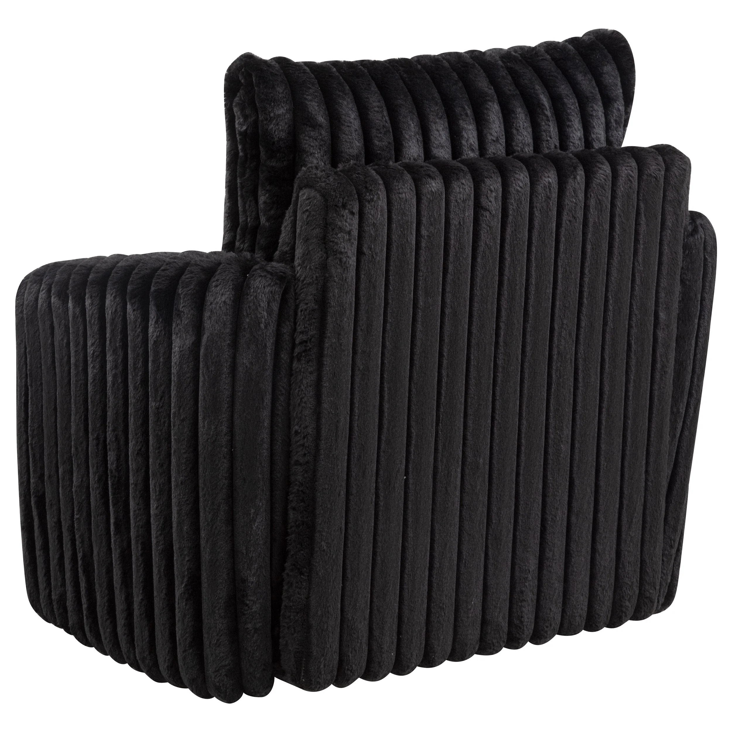 Sarco Corduroy Upholstered Swivel Accent Arm Chair - Image 14