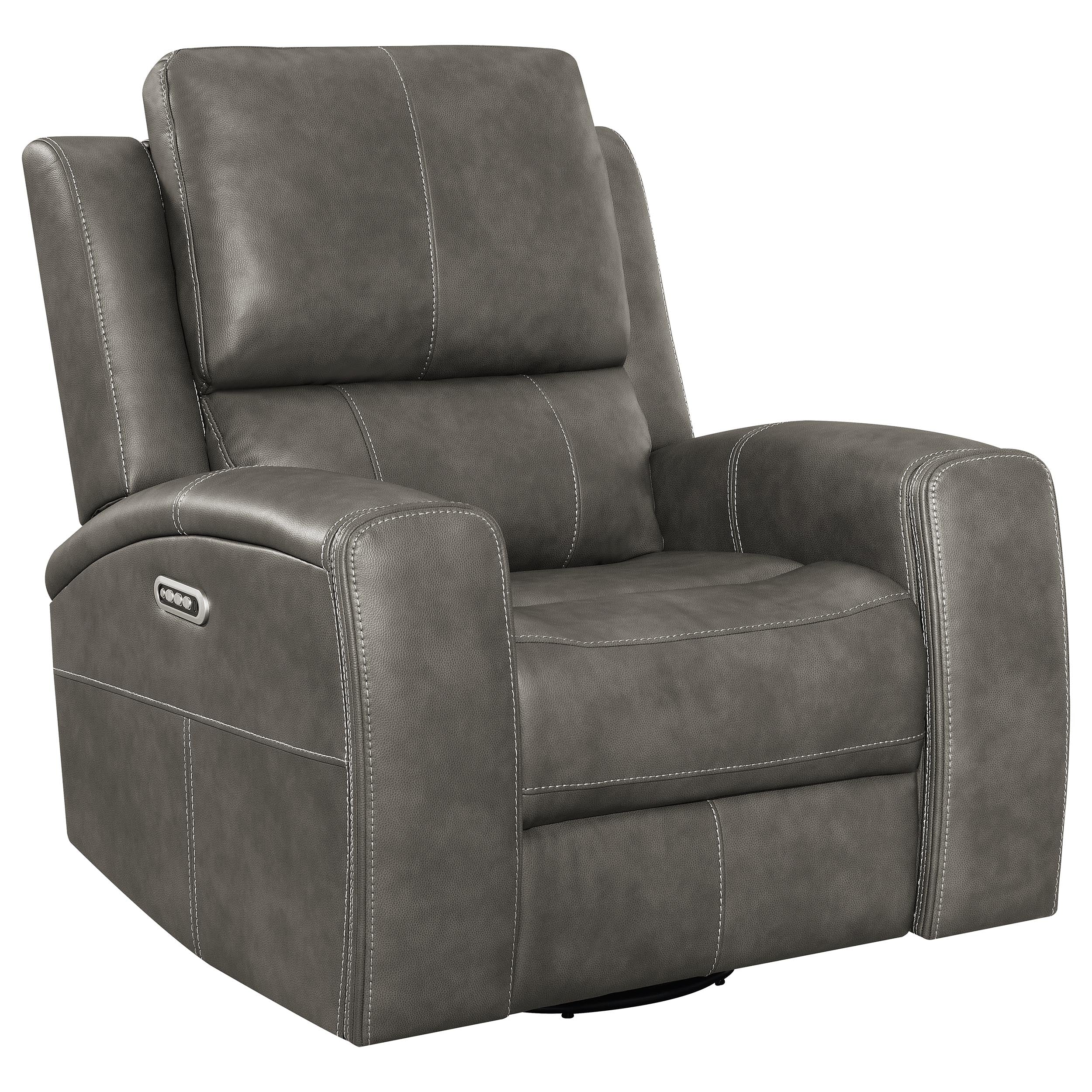 Brickston Triple Power Swivel Glider Recliner - Image 7