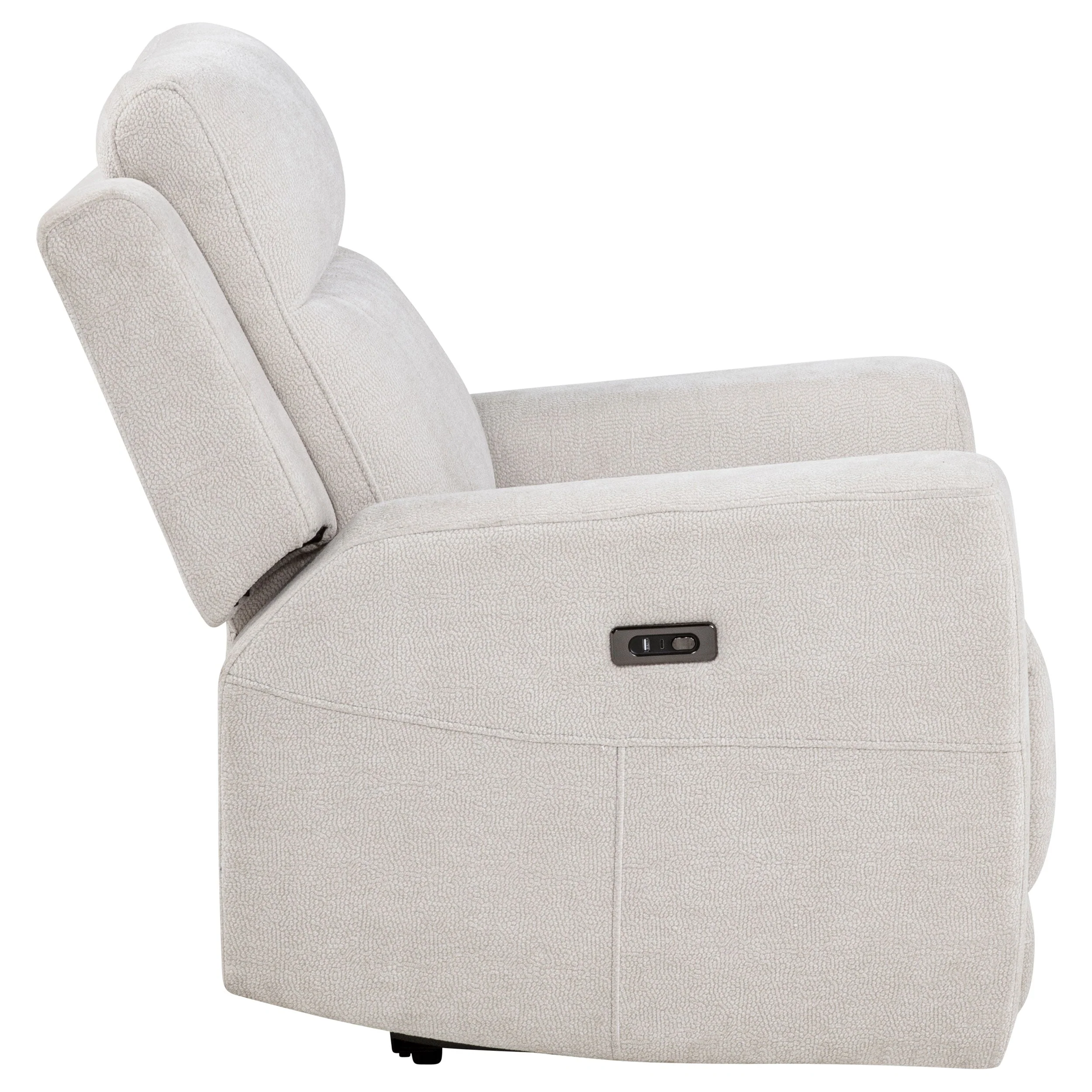 Kennett Chenille Upholstered Power Recliner Chair - Image 15