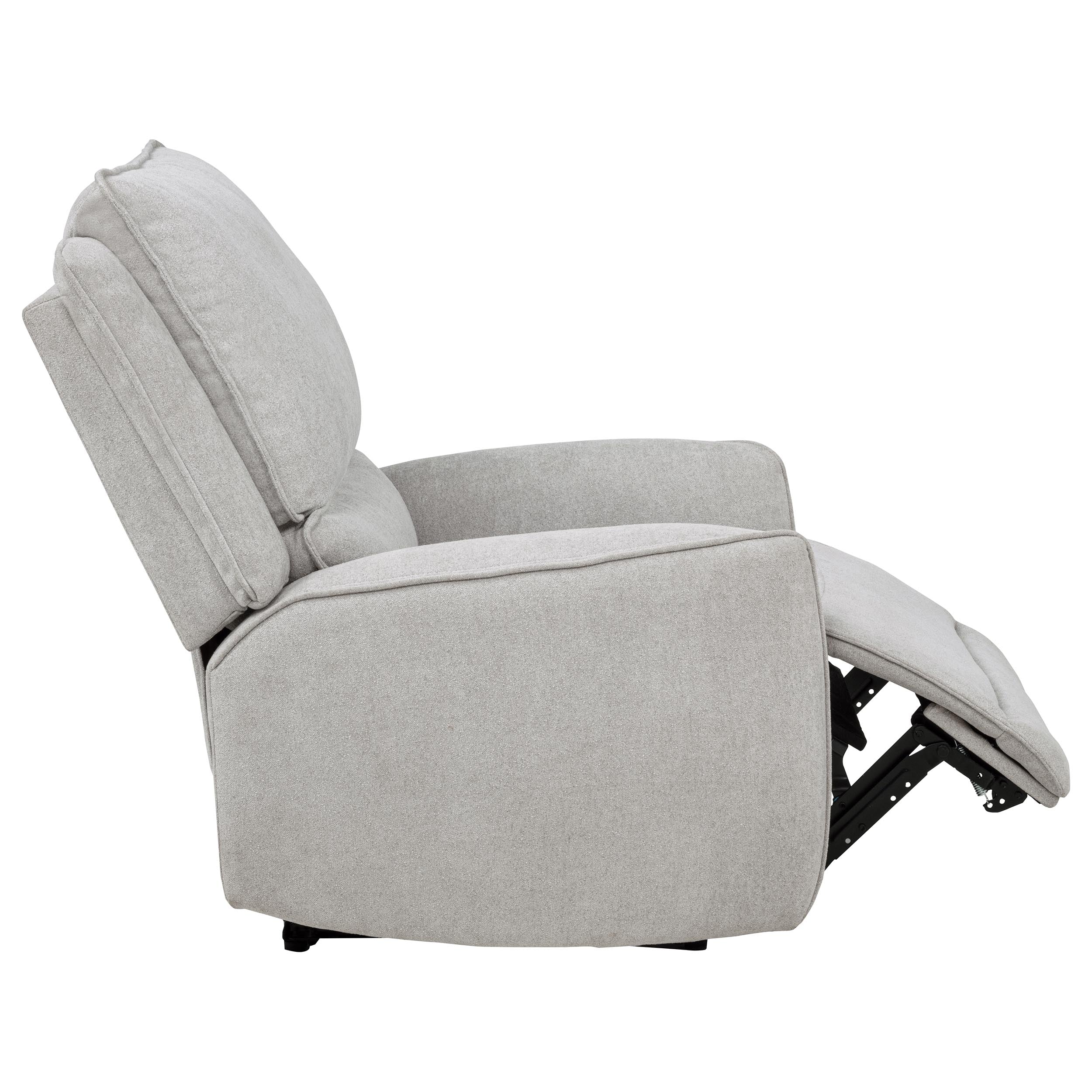 Sylmar Chenille Upholstered Power Recliner - Image 17