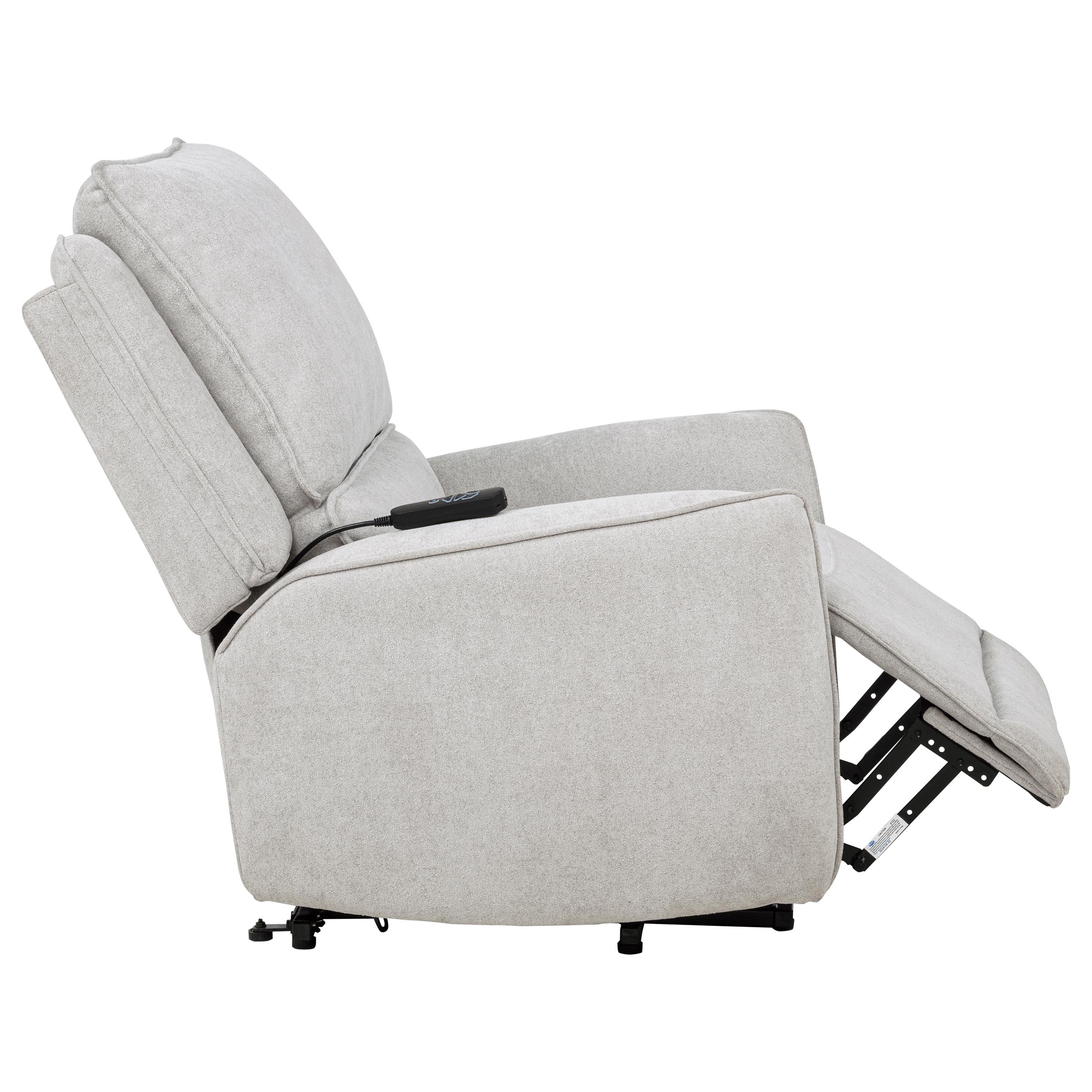Sylmar Chenille Upholstered Power Recliner - Image 22