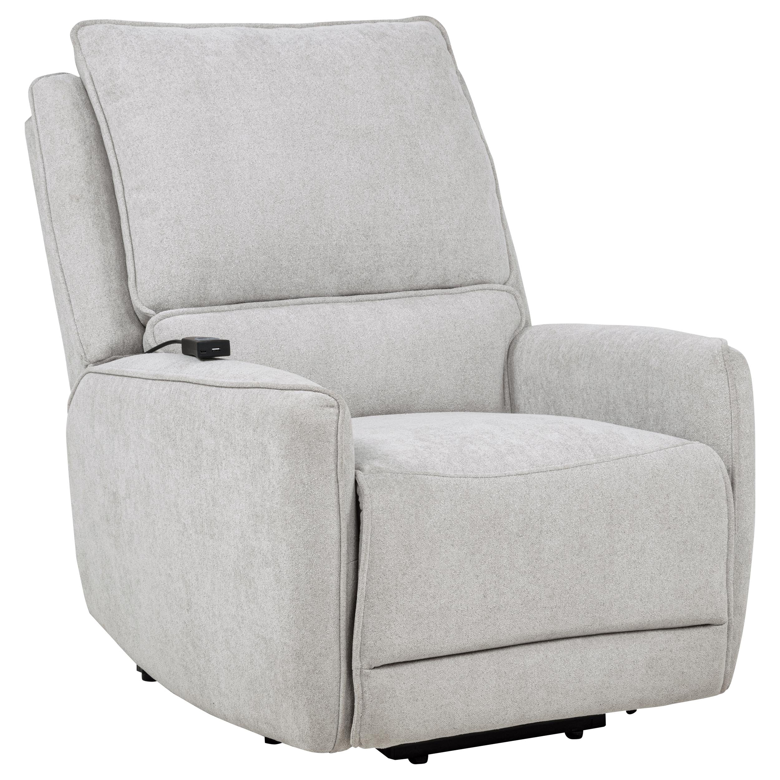 Sylmar Chenille Upholstered Power Recliner - Image 4