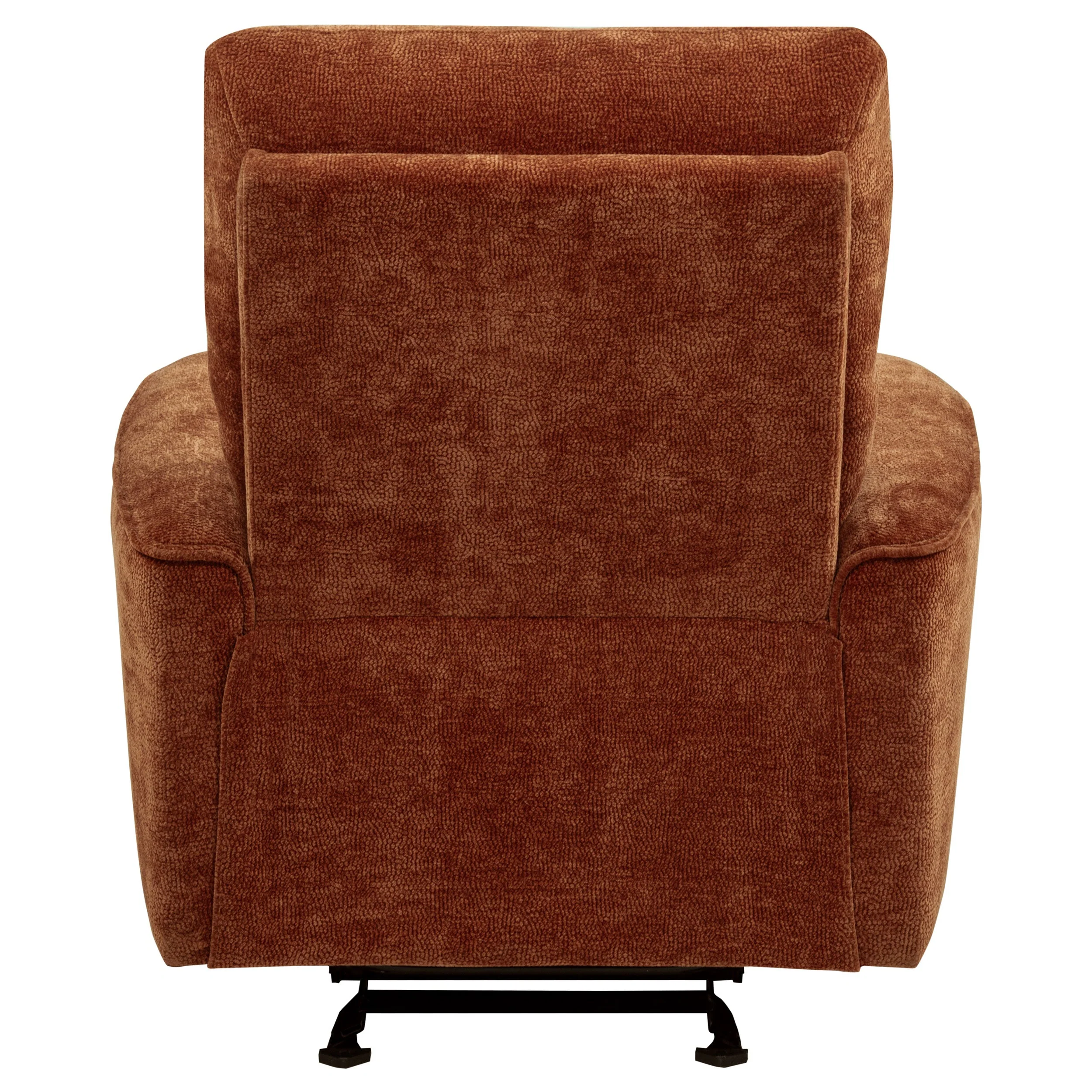 Navarro Chenille Upholstered Glider Recliner - Image 18