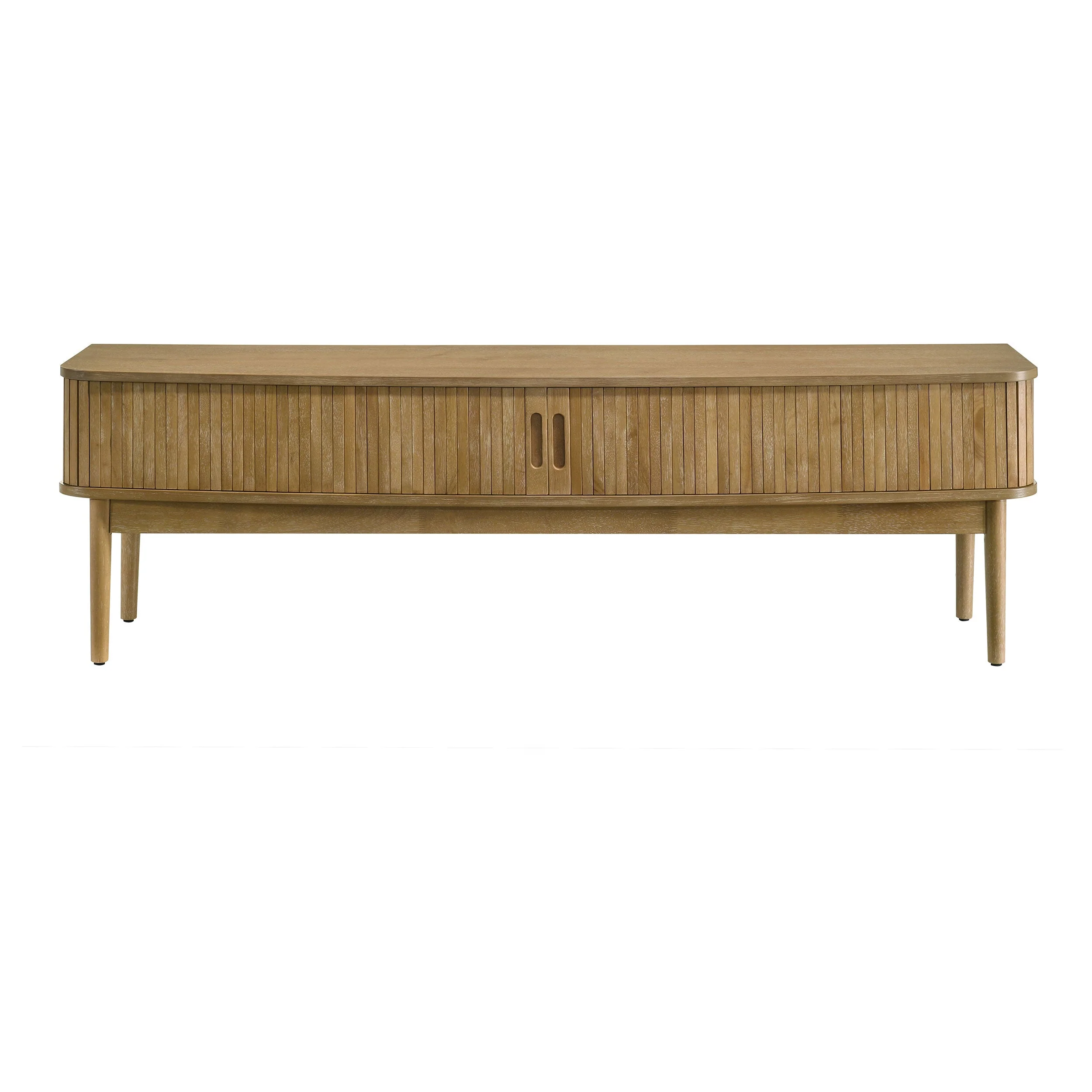 Croyden 71-inch TV Stand Media Console Weathered Natural - Image 4