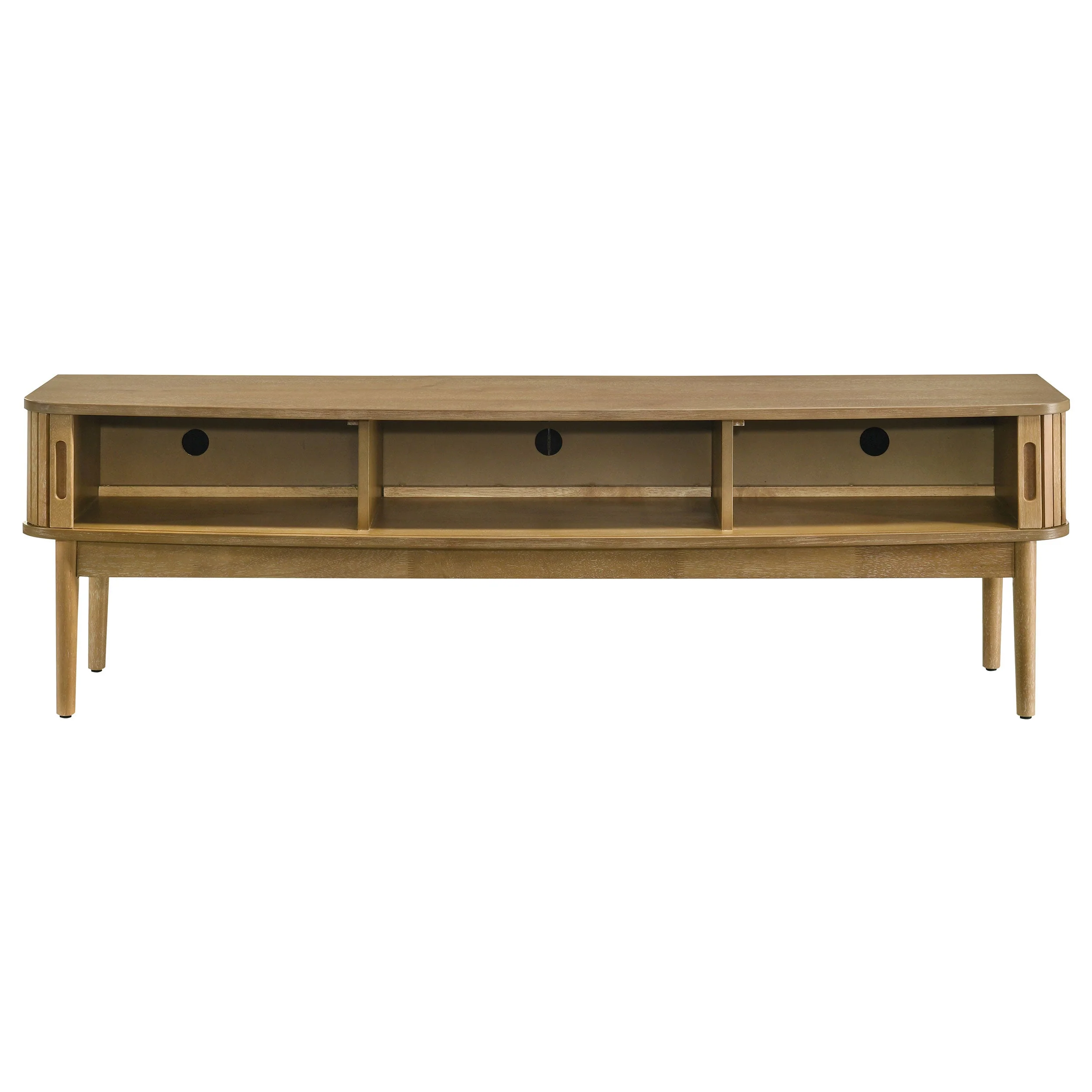 Croyden 71-inch TV Stand Media Console Weathered Natural - Image 5