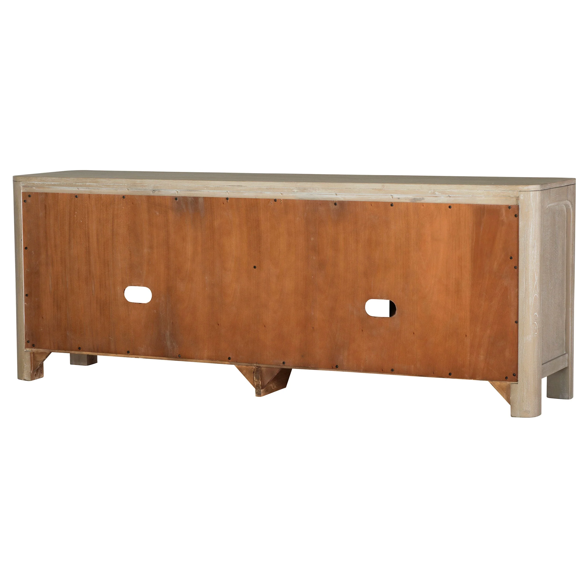 Solano 71-inch 2-door TV Stand Media Console Weathered Mango - Image 11