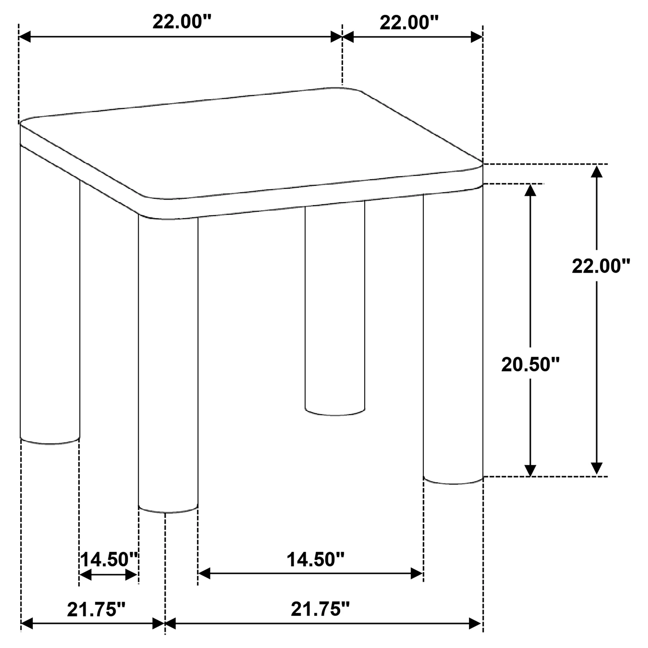 Castlewood Cocktail Coffee Table Set - Image 37