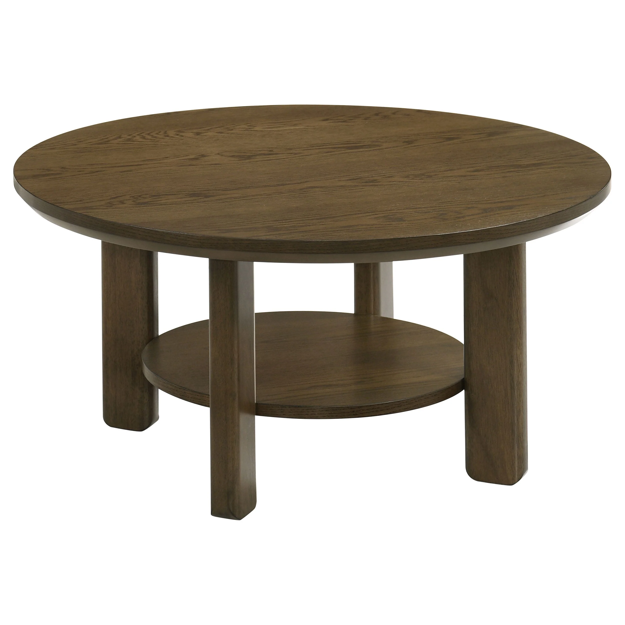 Ottowa Round Wood Coffee Table Set - Image 27