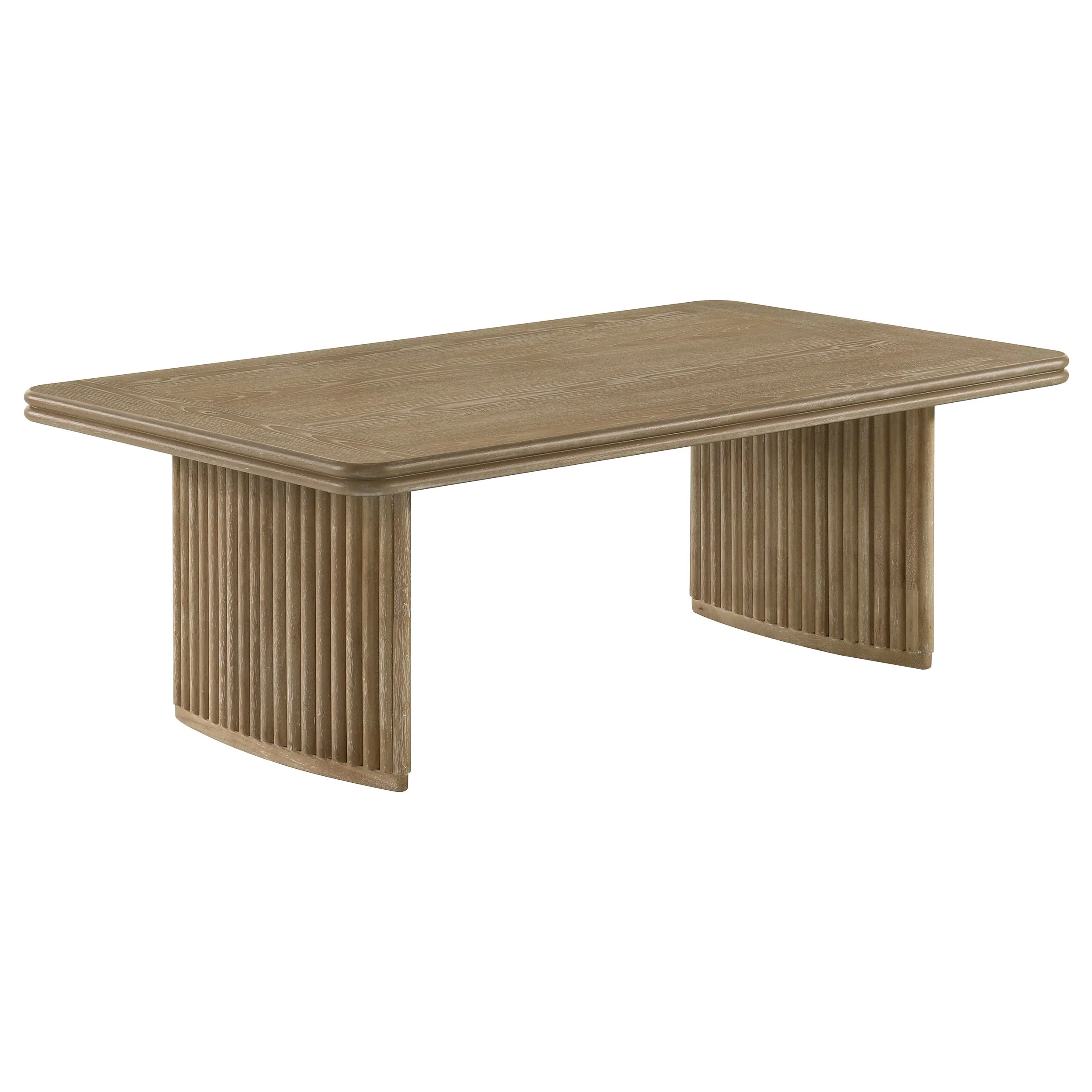 Adina Rectangular Wood Coffee Table - Image 3