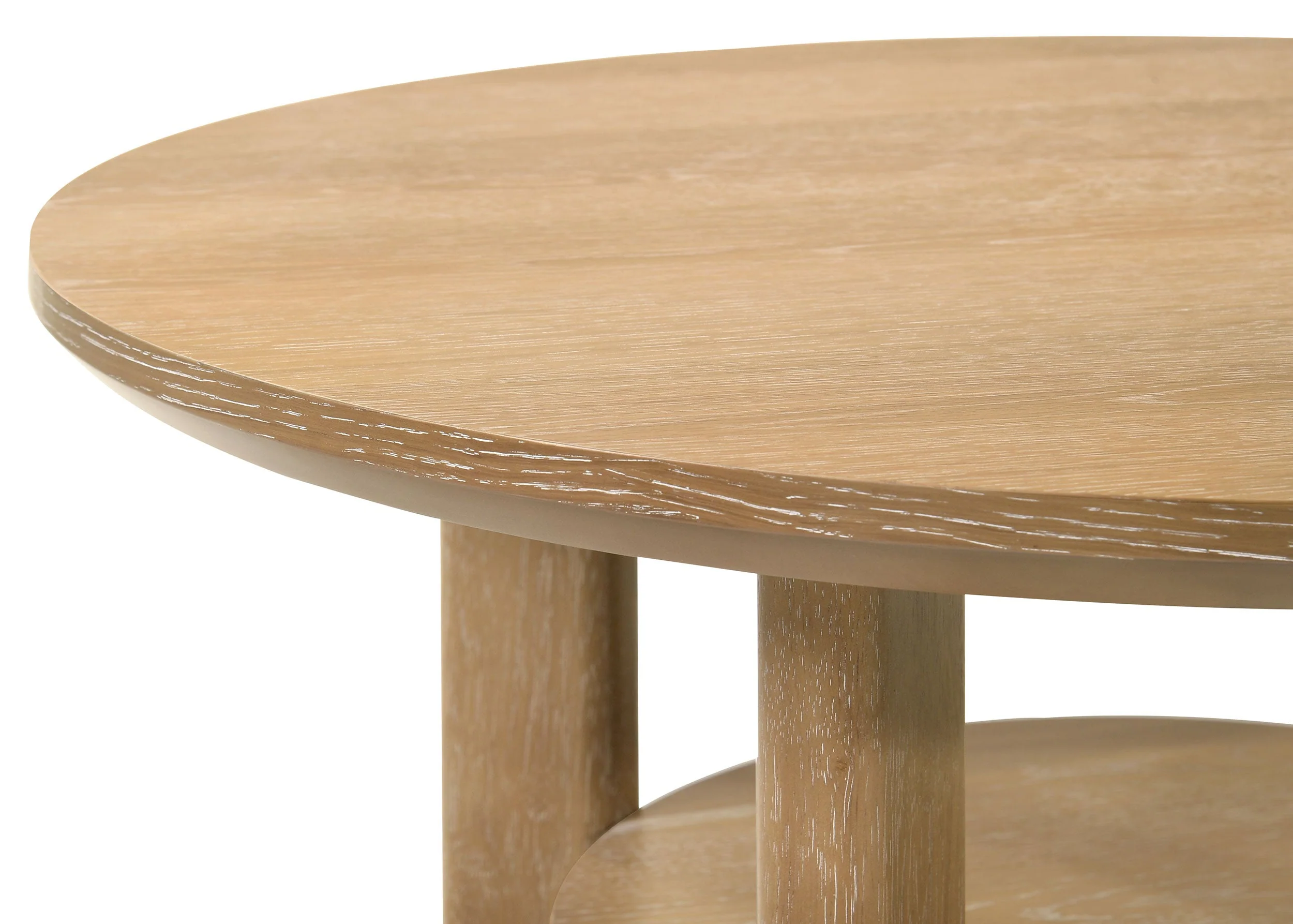 Ottowa 36-inch Round Wood Cocktail Coffee Table - Image 15