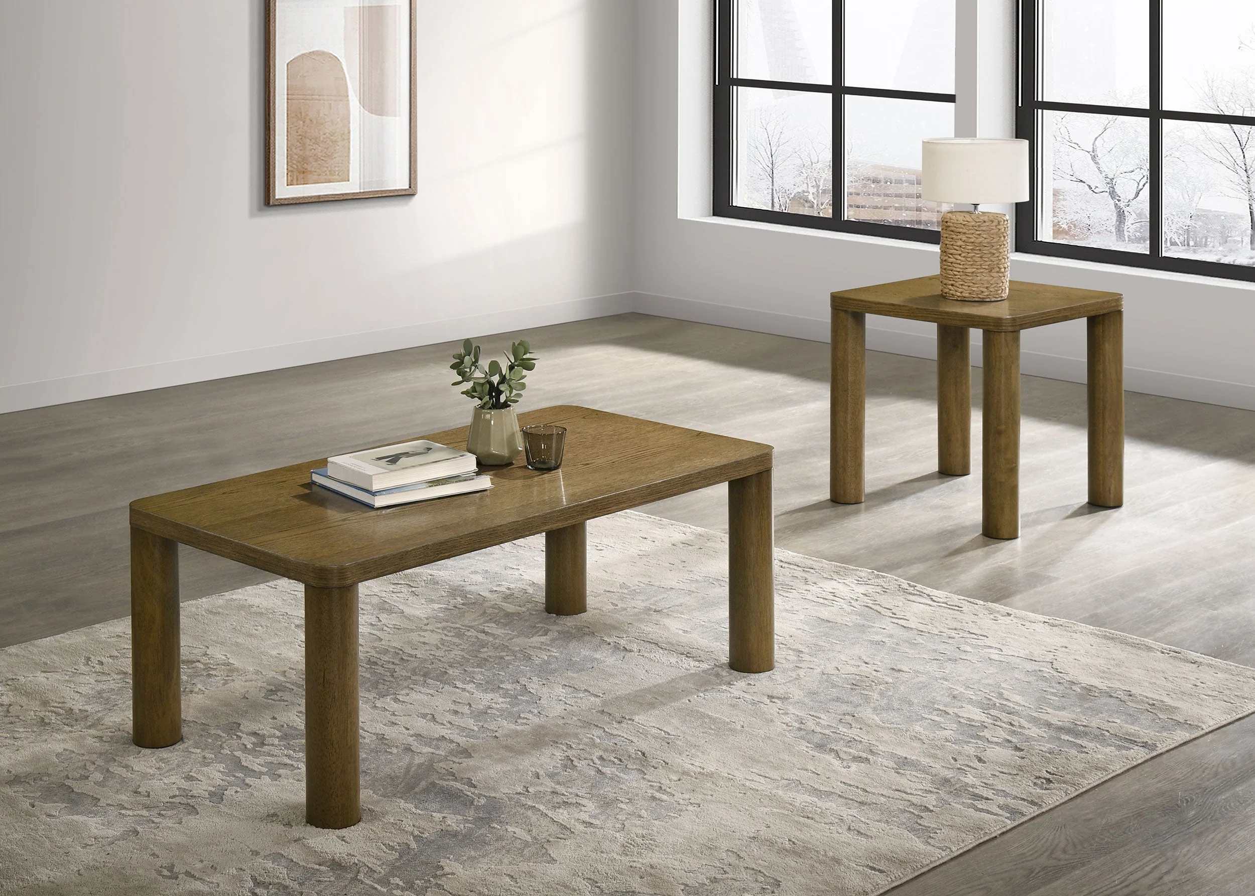 Castlewood Engineered Wood Accent Side End Table - Image 19