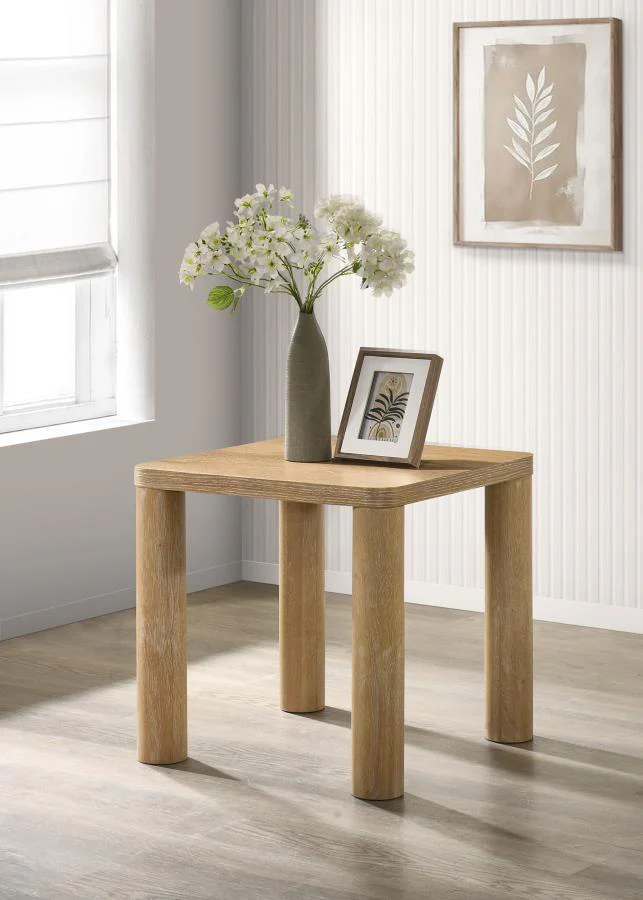 Castlewood Engineered Wood Accent Side End Table - Image 2