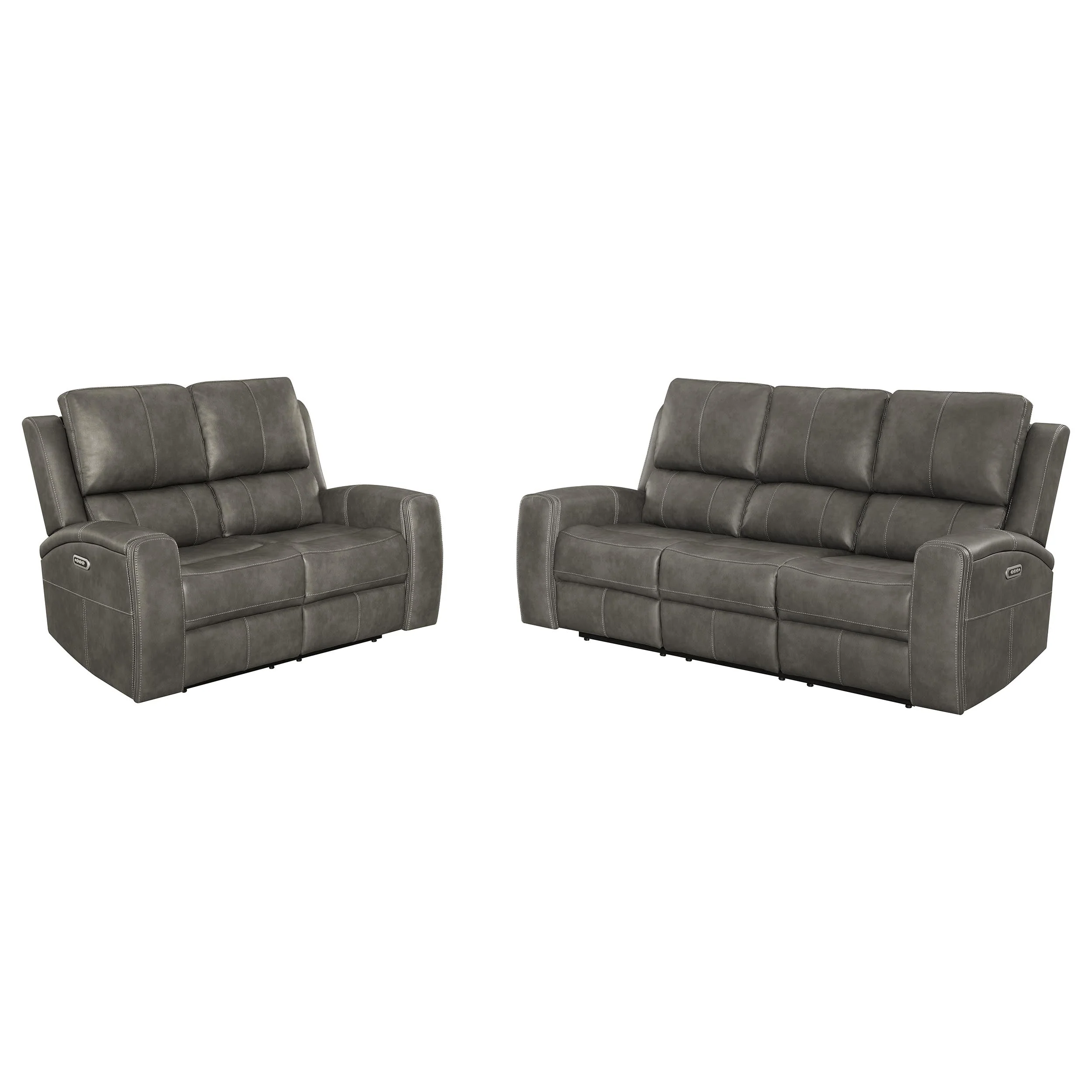 Brickston Triple Power Reclining Sofa Set - Image 9