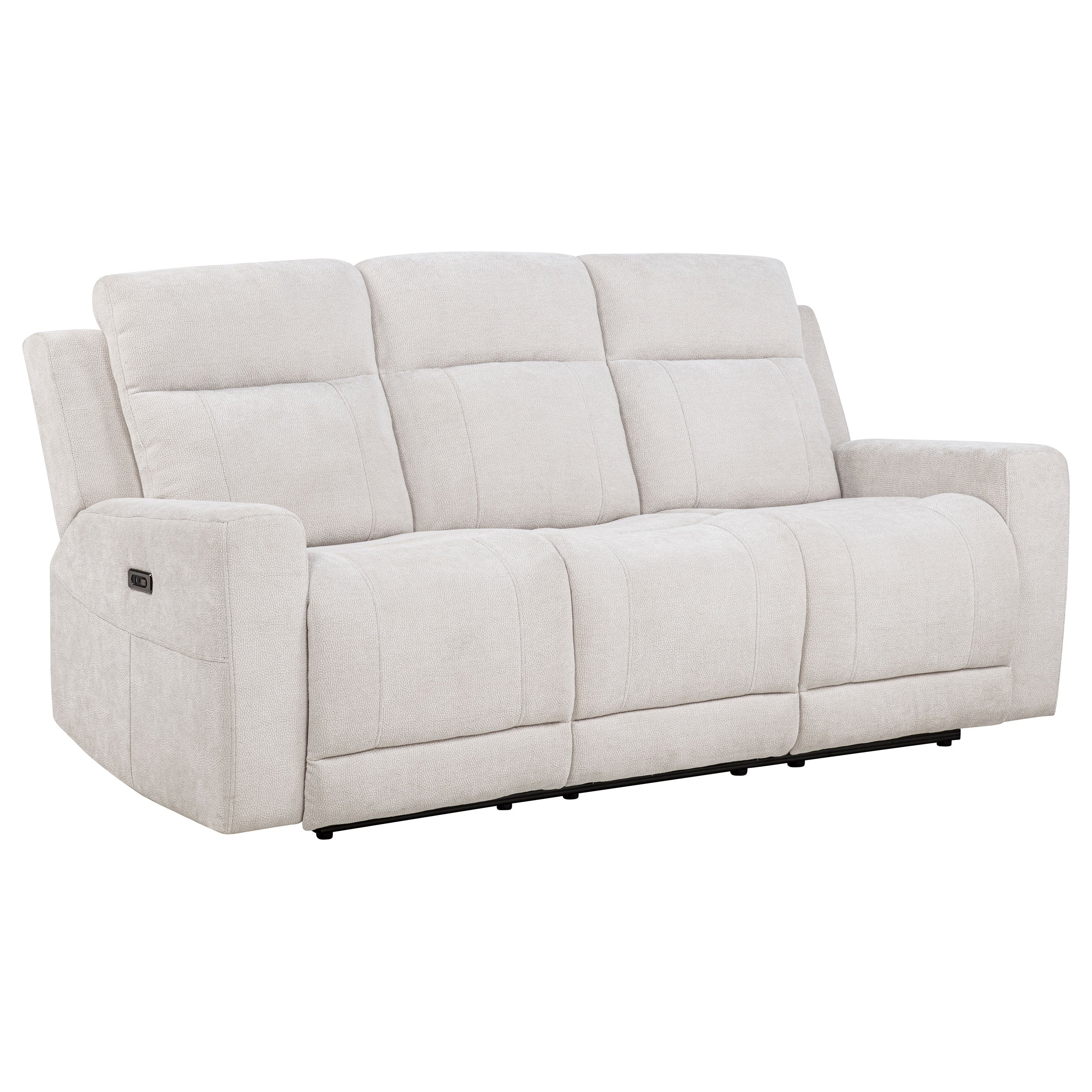 Kennett Chenille Power Reclining Sofa Set - Image 17