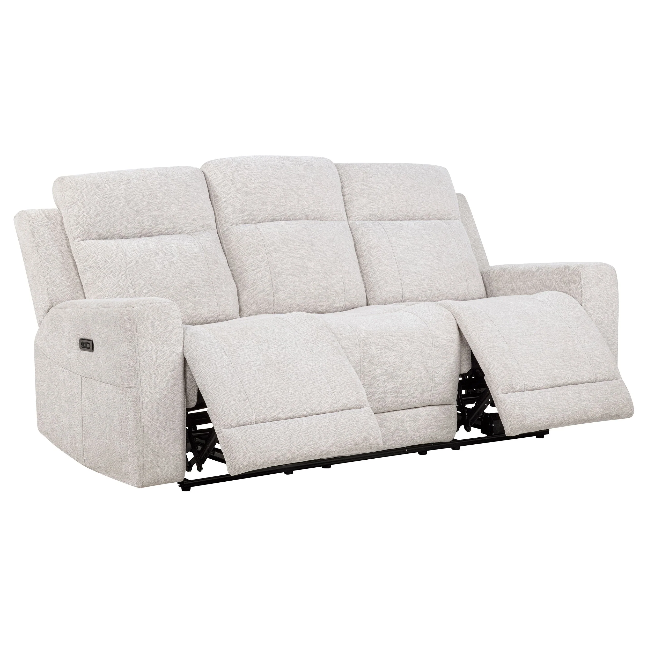 Kennett Chenille Power Reclining Sofa Set - Image 21