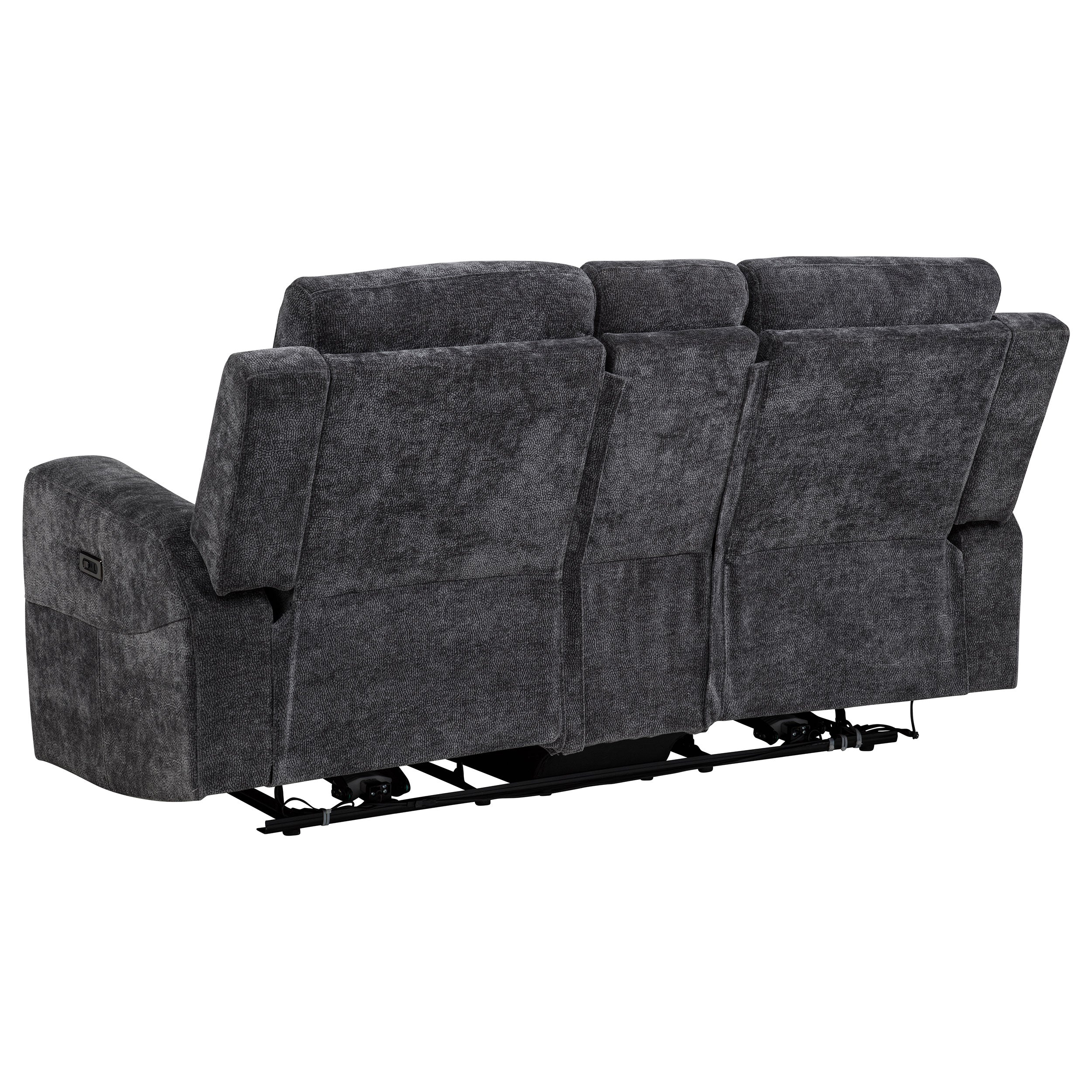 Kennett Chenille Power Reclining Sofa Set - Image 43