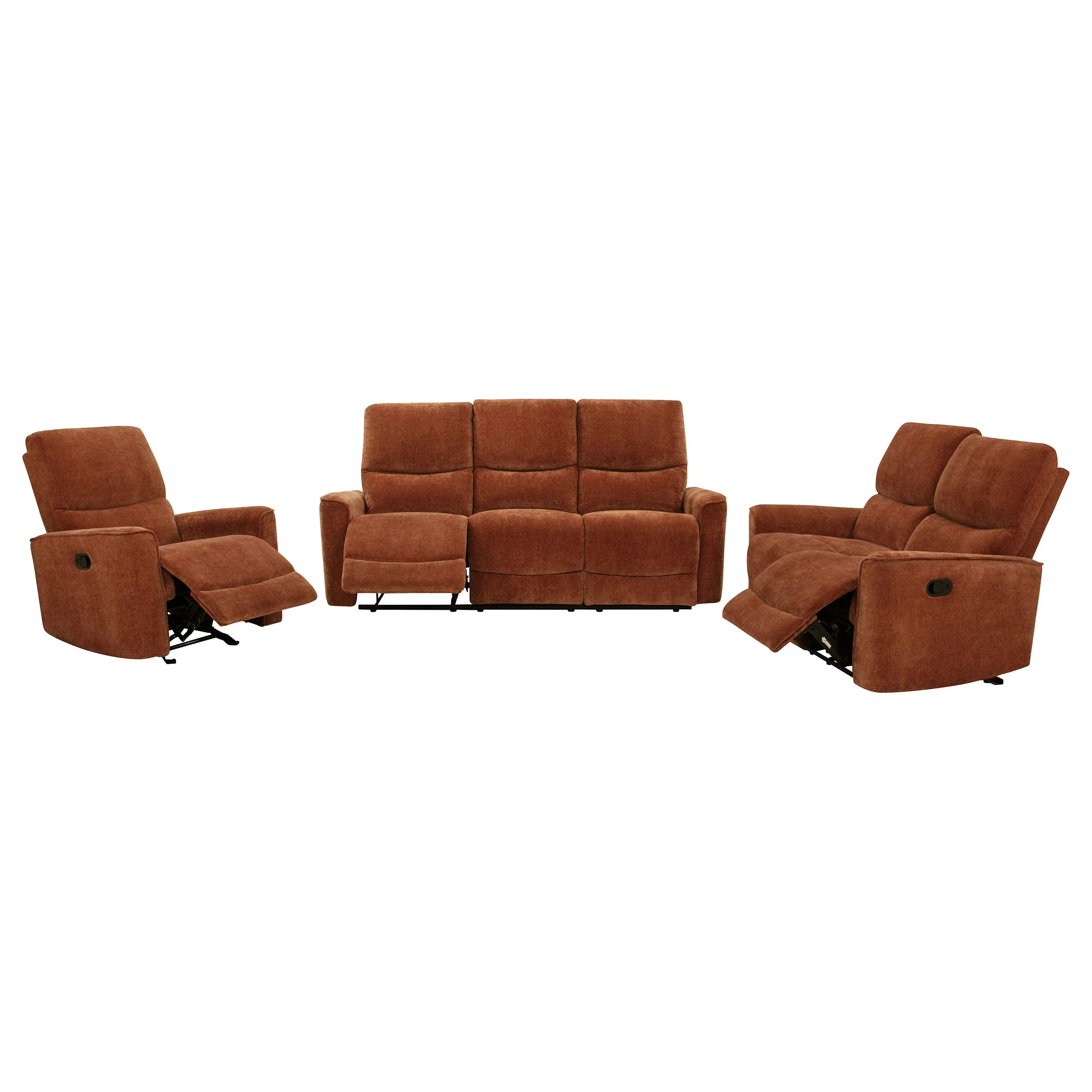 Navarro Upholstered Reclining Sofa Set - Image 16