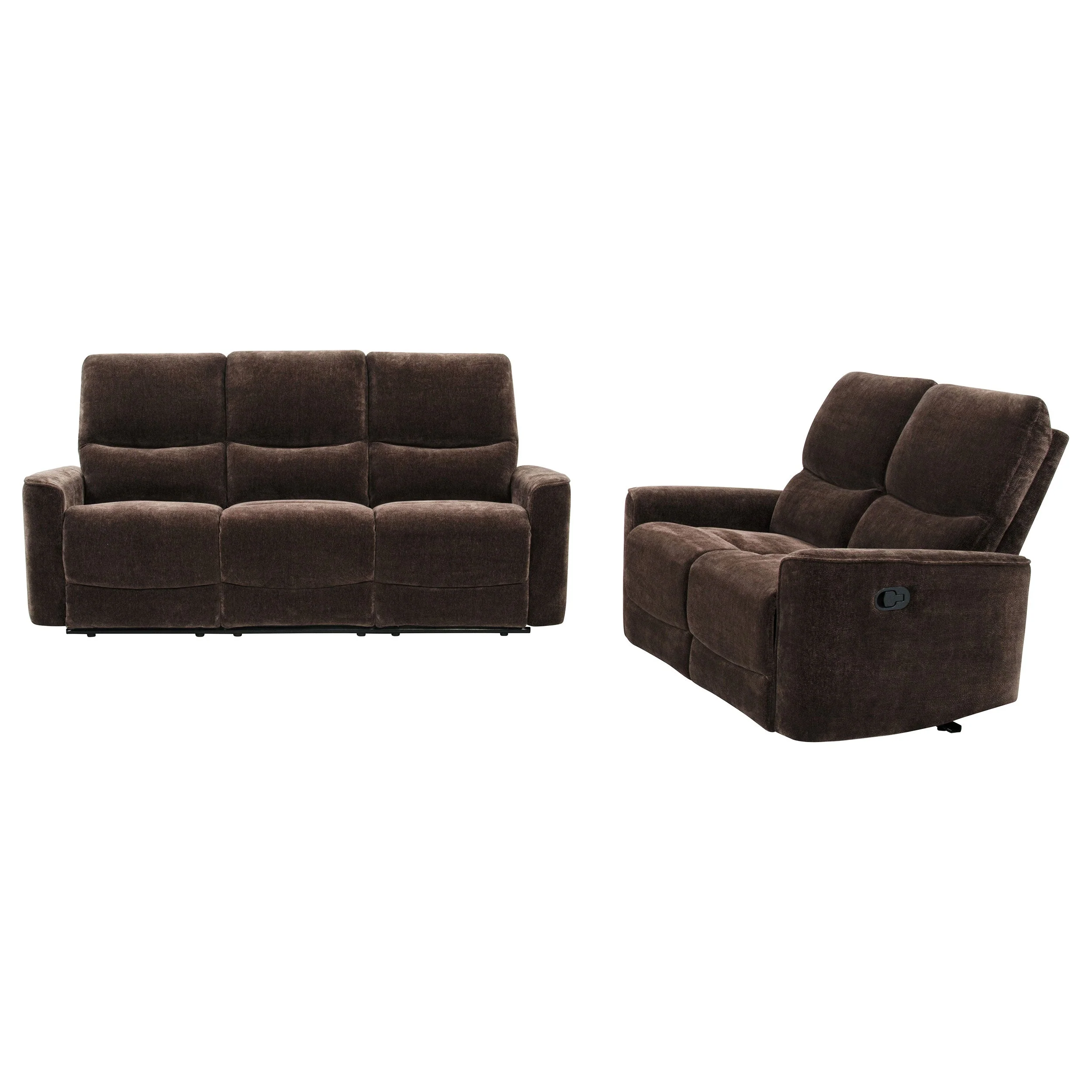 Navarro Upholstered Reclining Sofa Set - Image 5