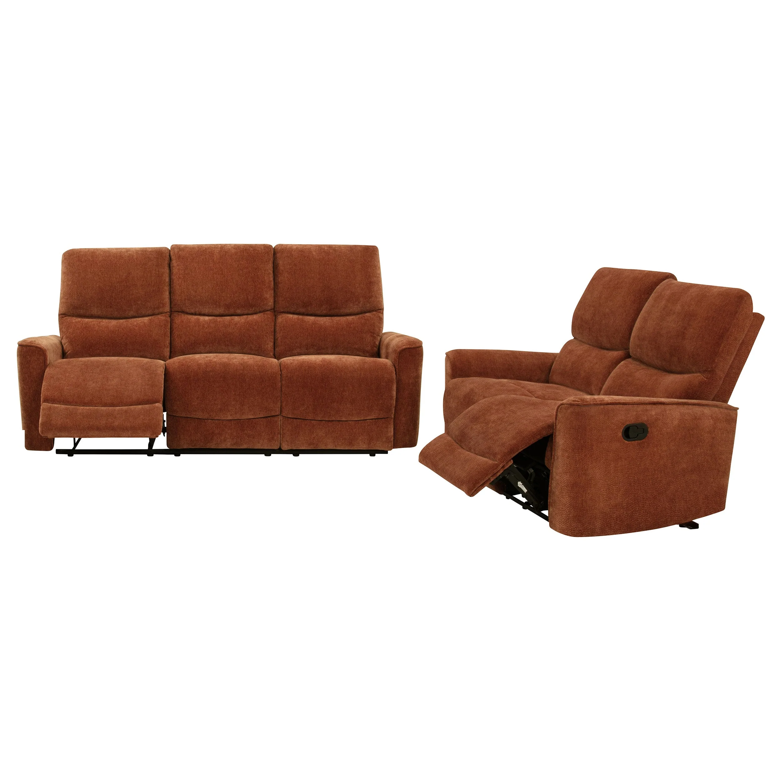Navarro Upholstered Reclining Sofa Set - Image 7