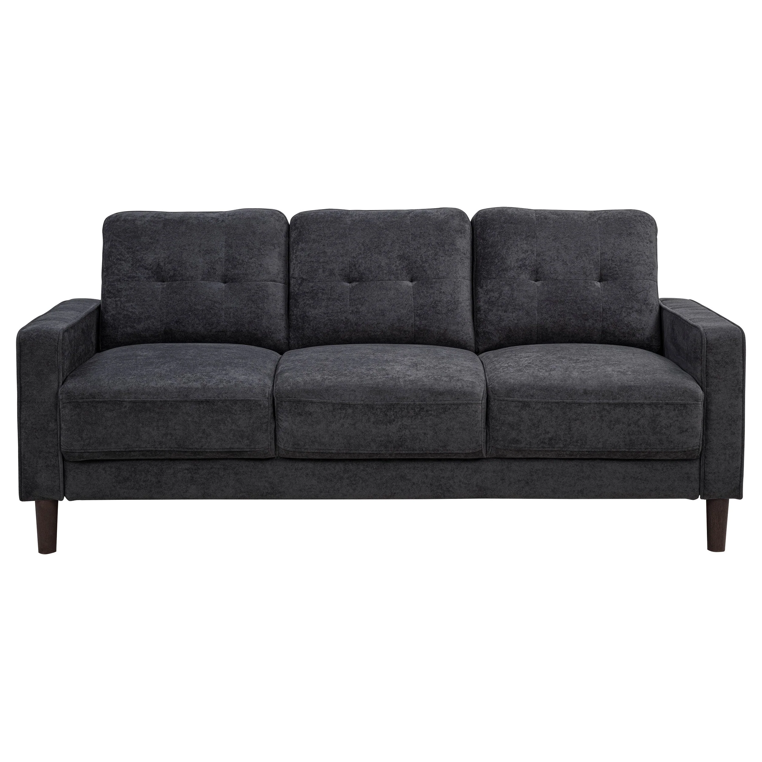 Bowen II Fabric Upholstered Track Arm Sofa Set - Image 20