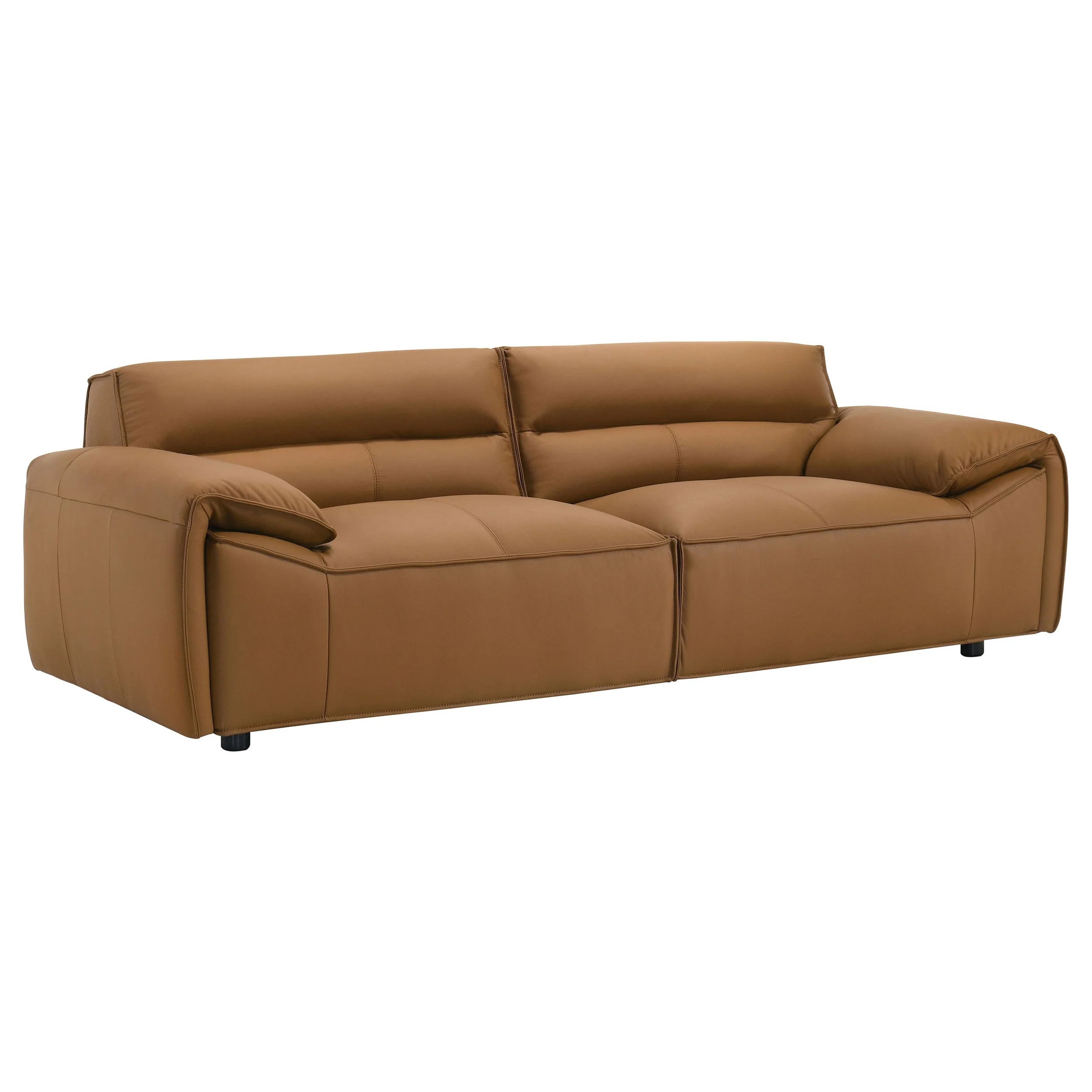 Buxton Leather Upholstered Sofa Set - Image 7