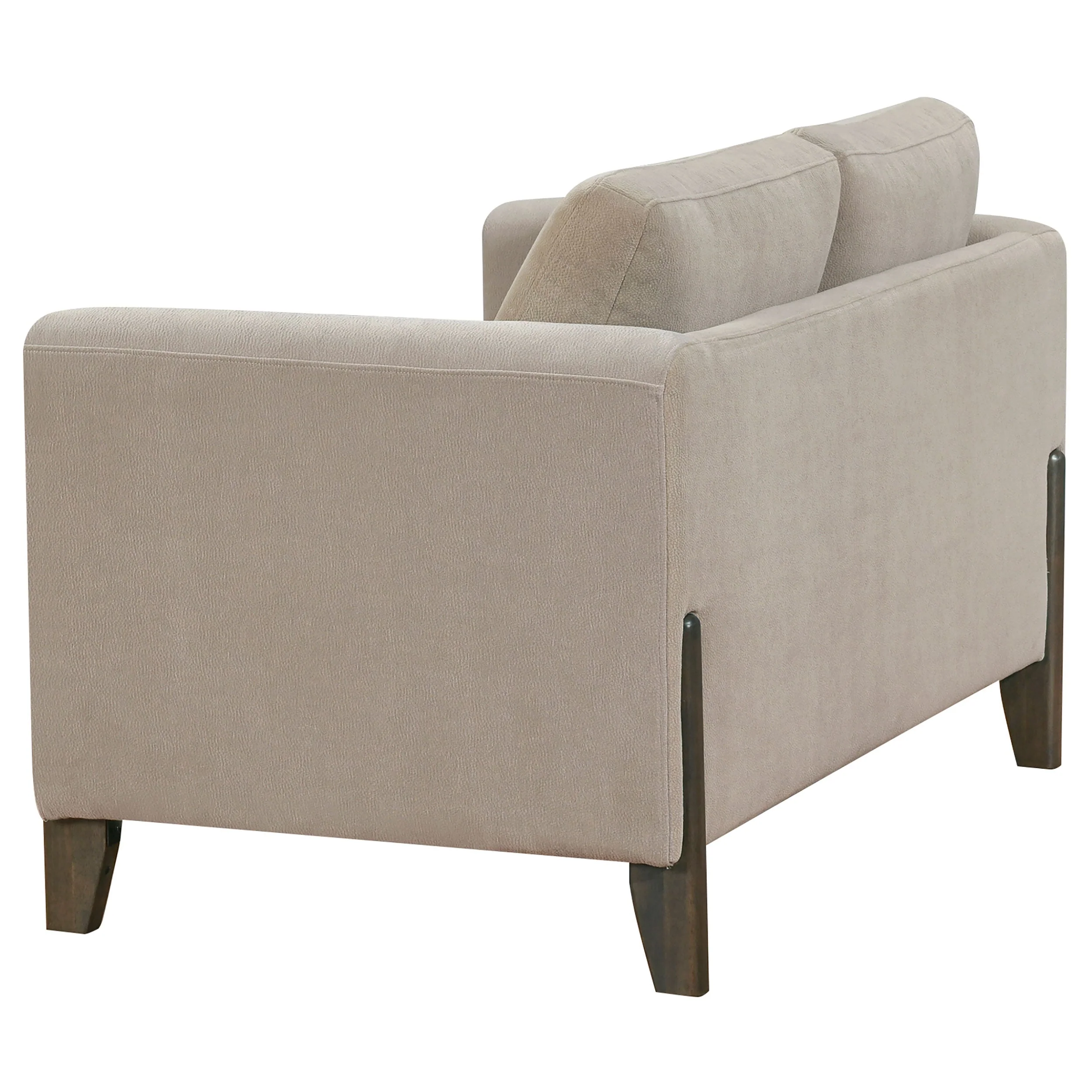 Islington Upholstered Panel Arm Sofa Set Taupe - Image 20