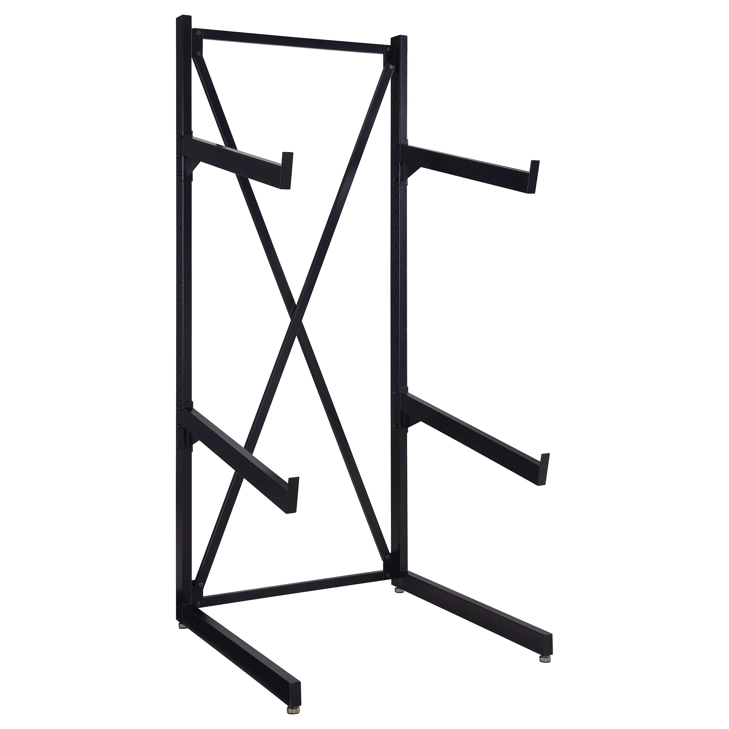 Duarto 3-tier Sofa Display Rack Black - Image 2