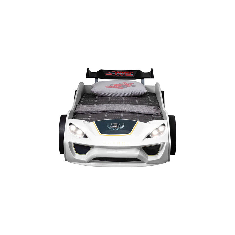 Pacefinder White Car Bed - Image 4