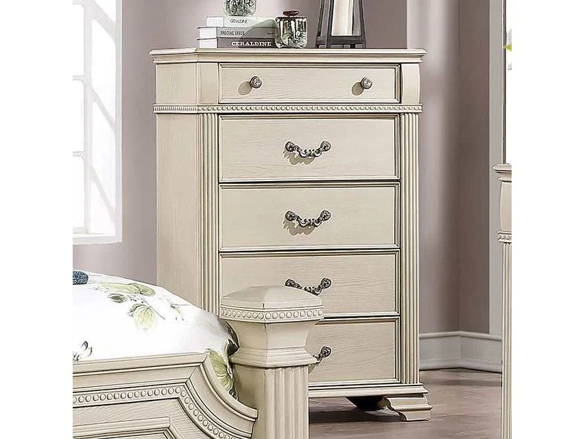 Pamphilos Antique White Chest