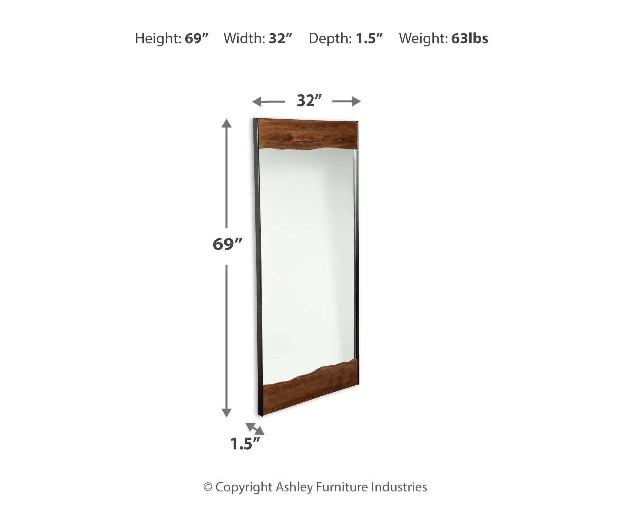Panchali Floor Mirror - Image 4