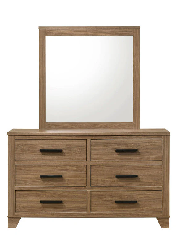 Panelli Walnut Dresser - Image 4