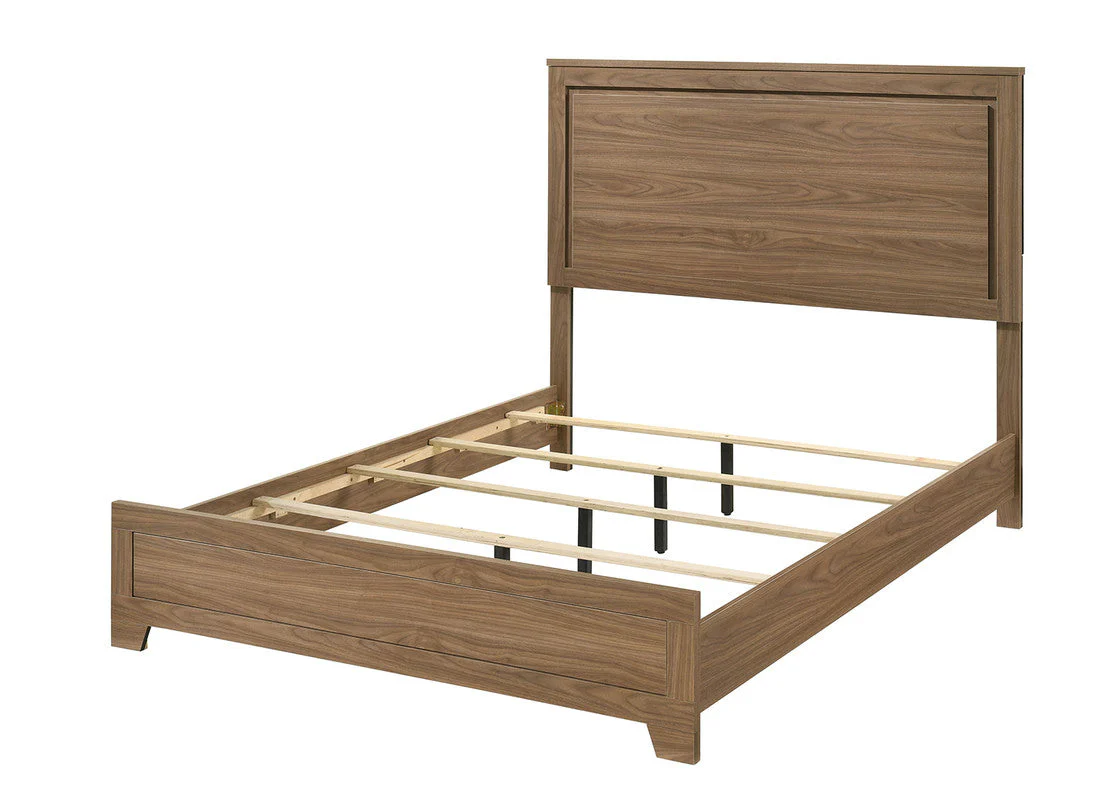 Panelli Walnut E.King Bed - Image 3