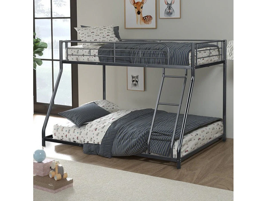 Panos Black Twin/Twin Bunk Bed