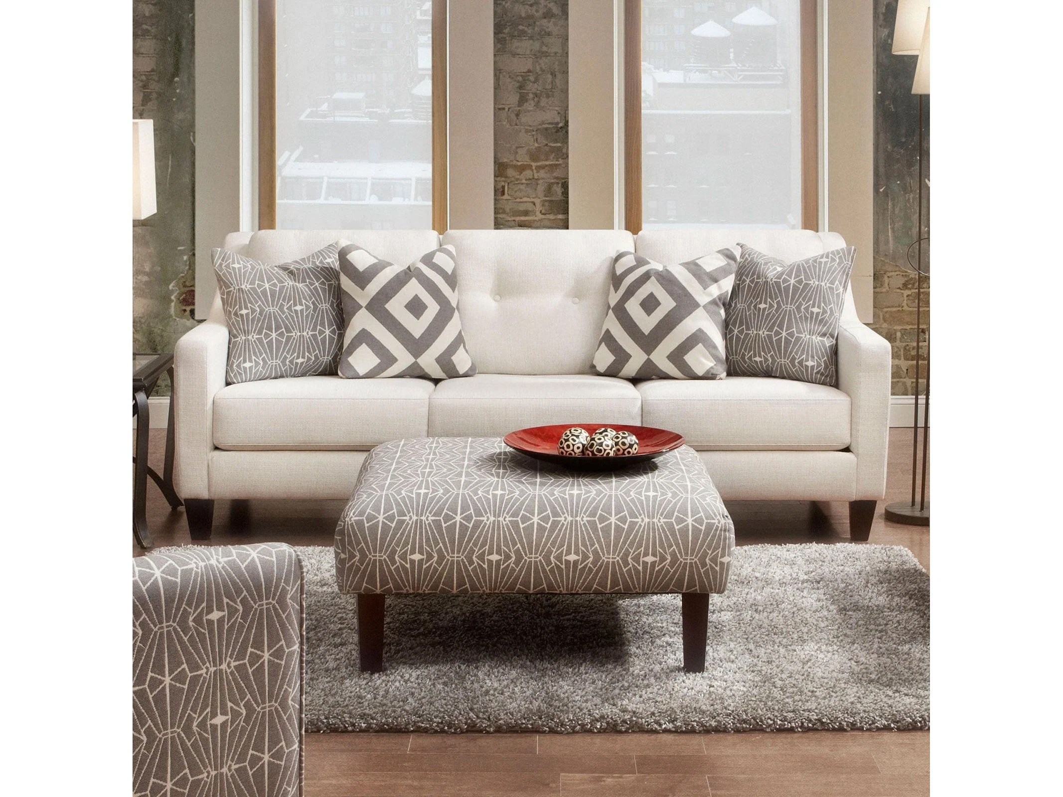 Parker Ivory Sofa