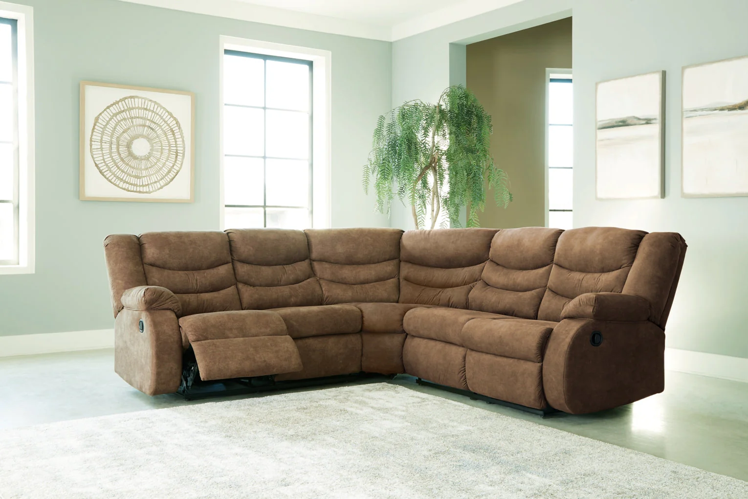 Partymate 2-Piece Reclining Sectional - Image 4