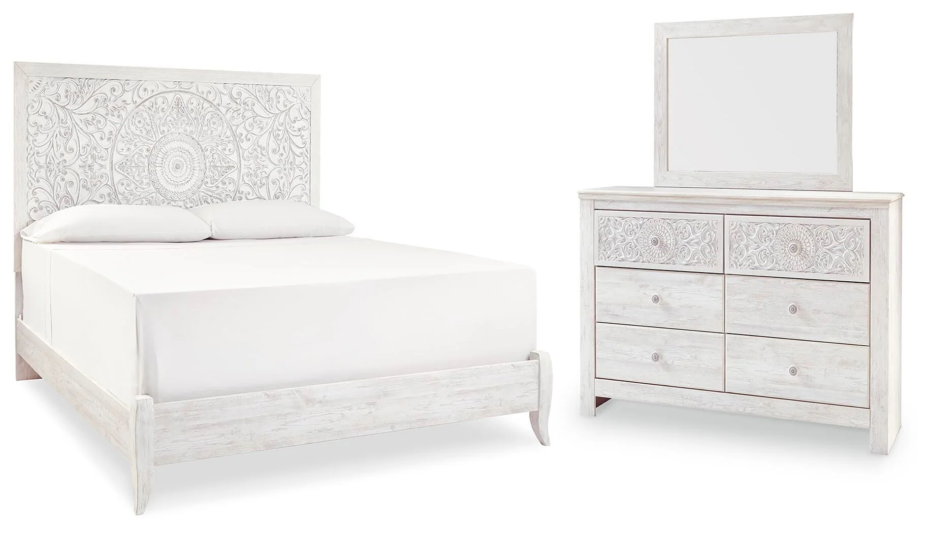 Paxberry Panel Bed Bedroom Set