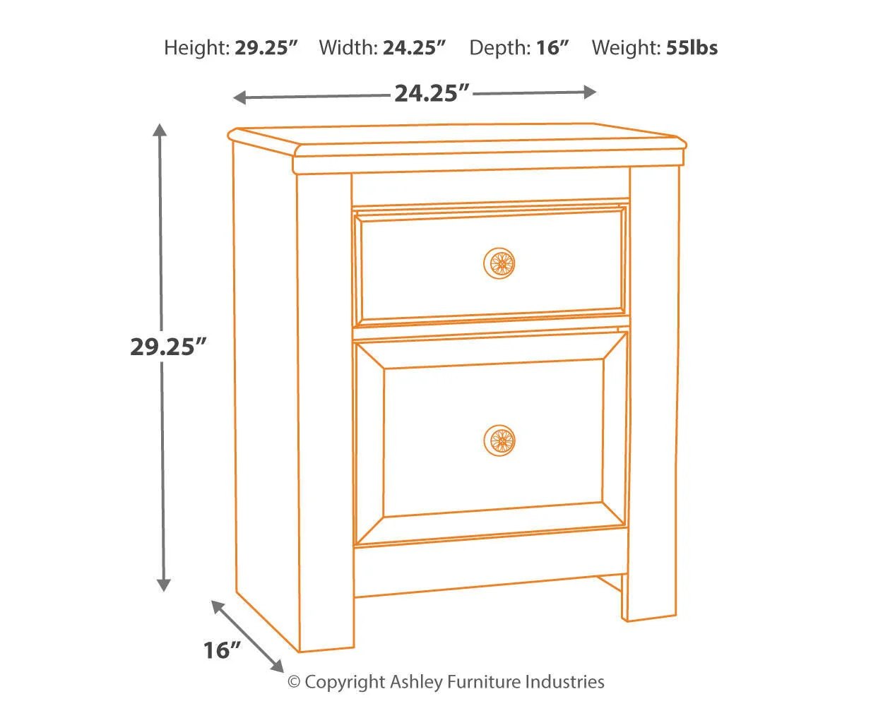 Paxberry Panel Bed Bedroom Set - Image 19