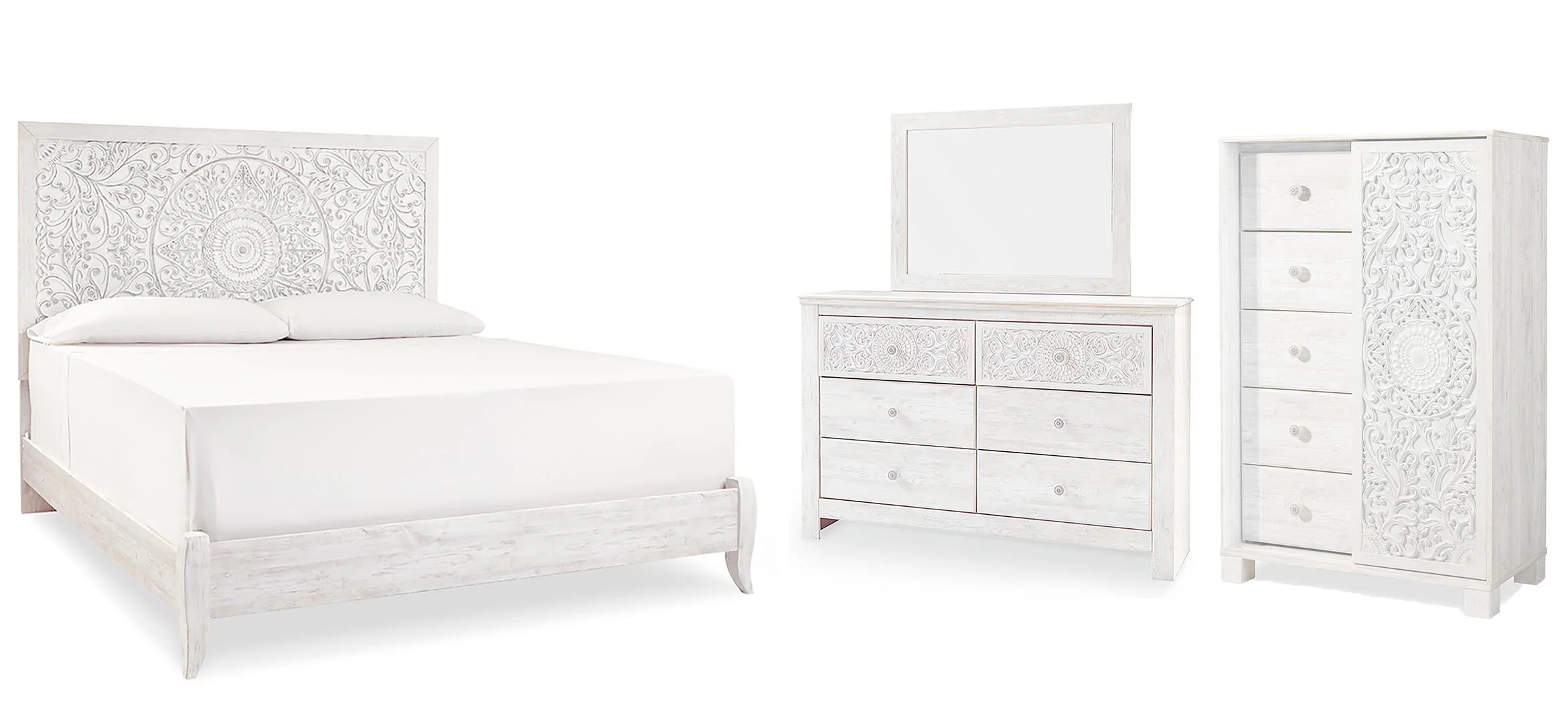 Paxberry Panel Bed Bedroom Set - Image 2