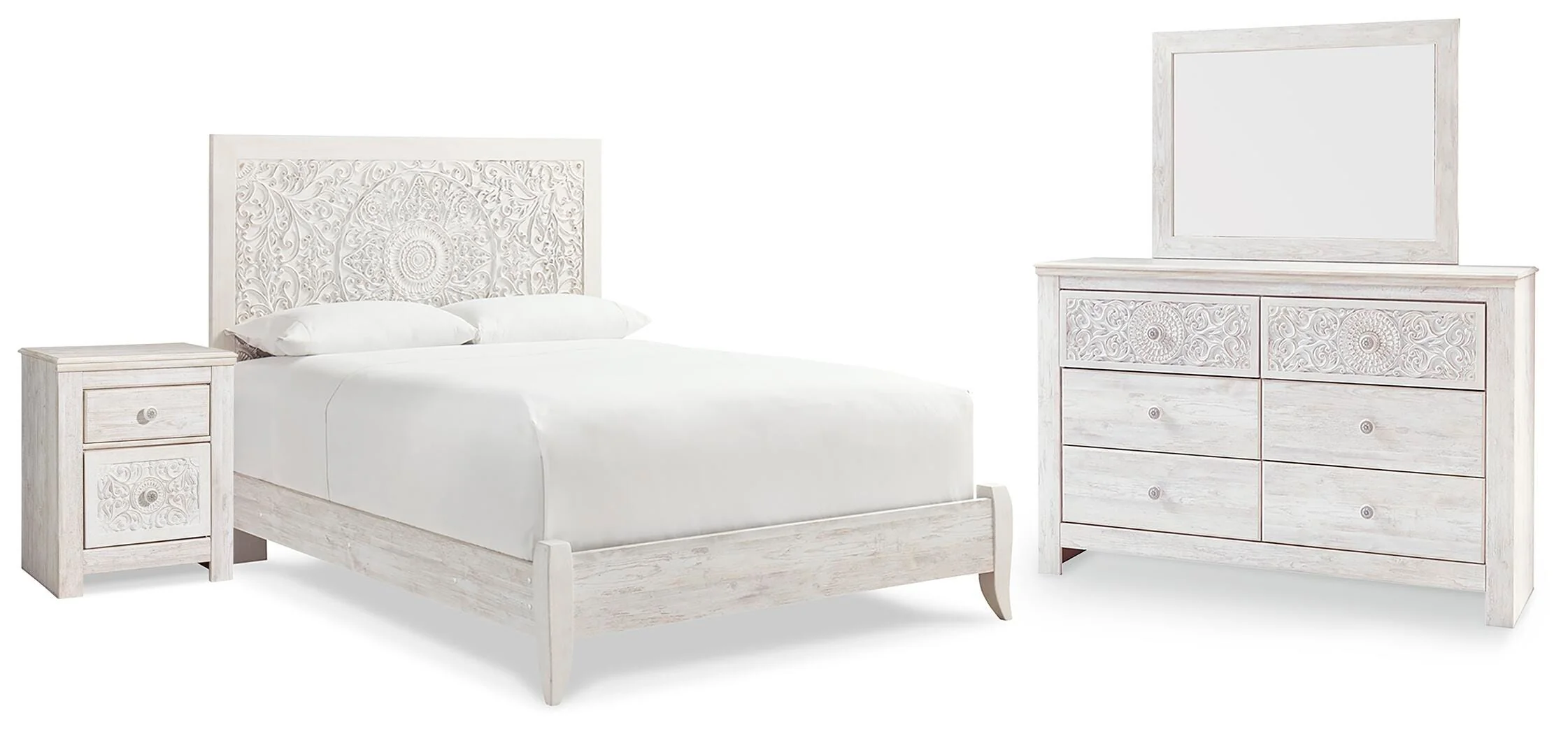 Paxberry Panel Bed Bedroom Set - Image 6