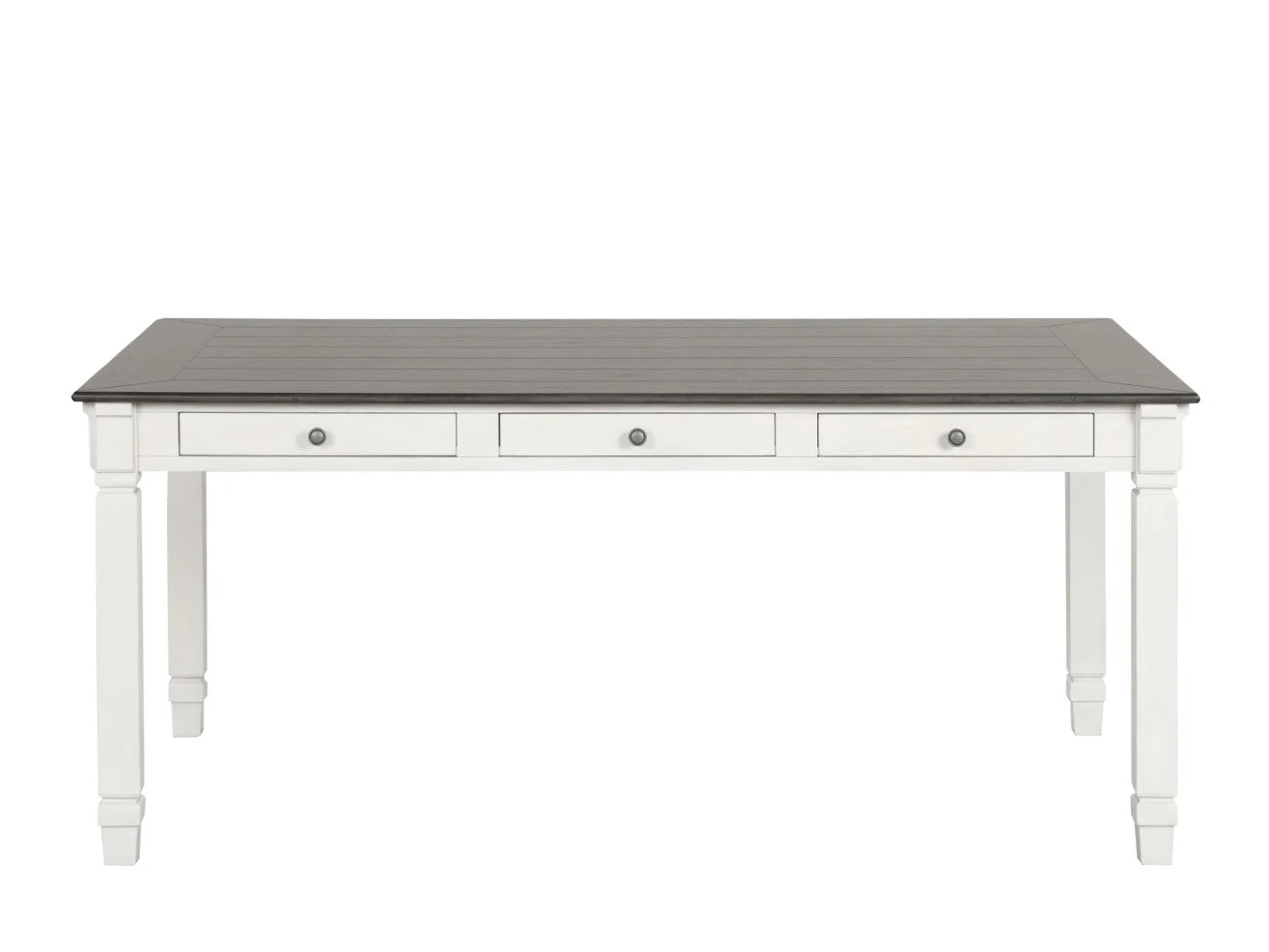 Pendola Rustic White Dining Table