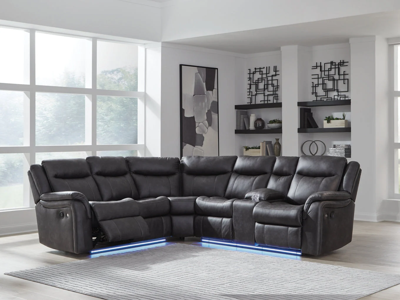 Perarrygin 2-Piece Reclining Sectional - Image 2