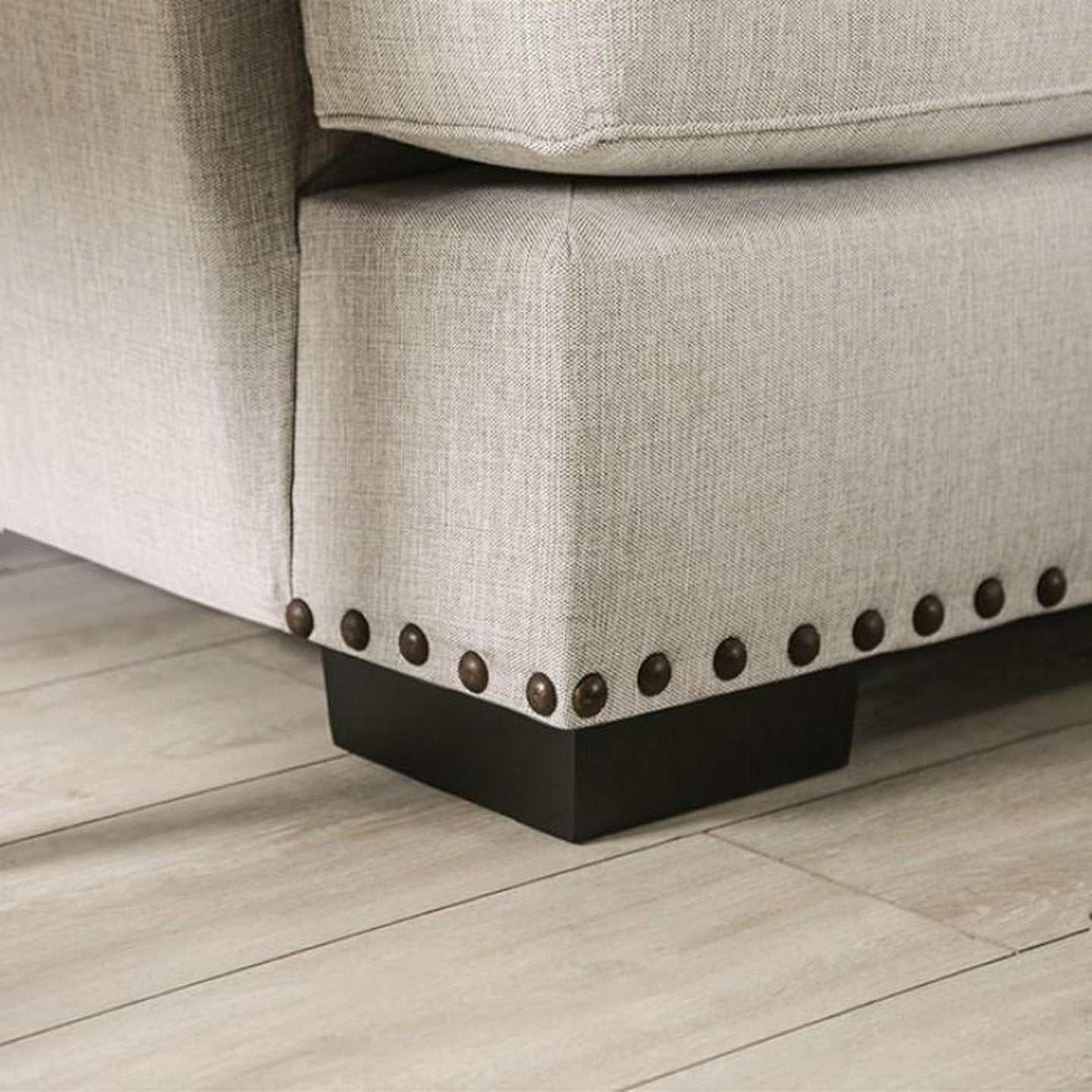 Picotee Light Gray & Charcoal 2pc Living Room Set - Image 6