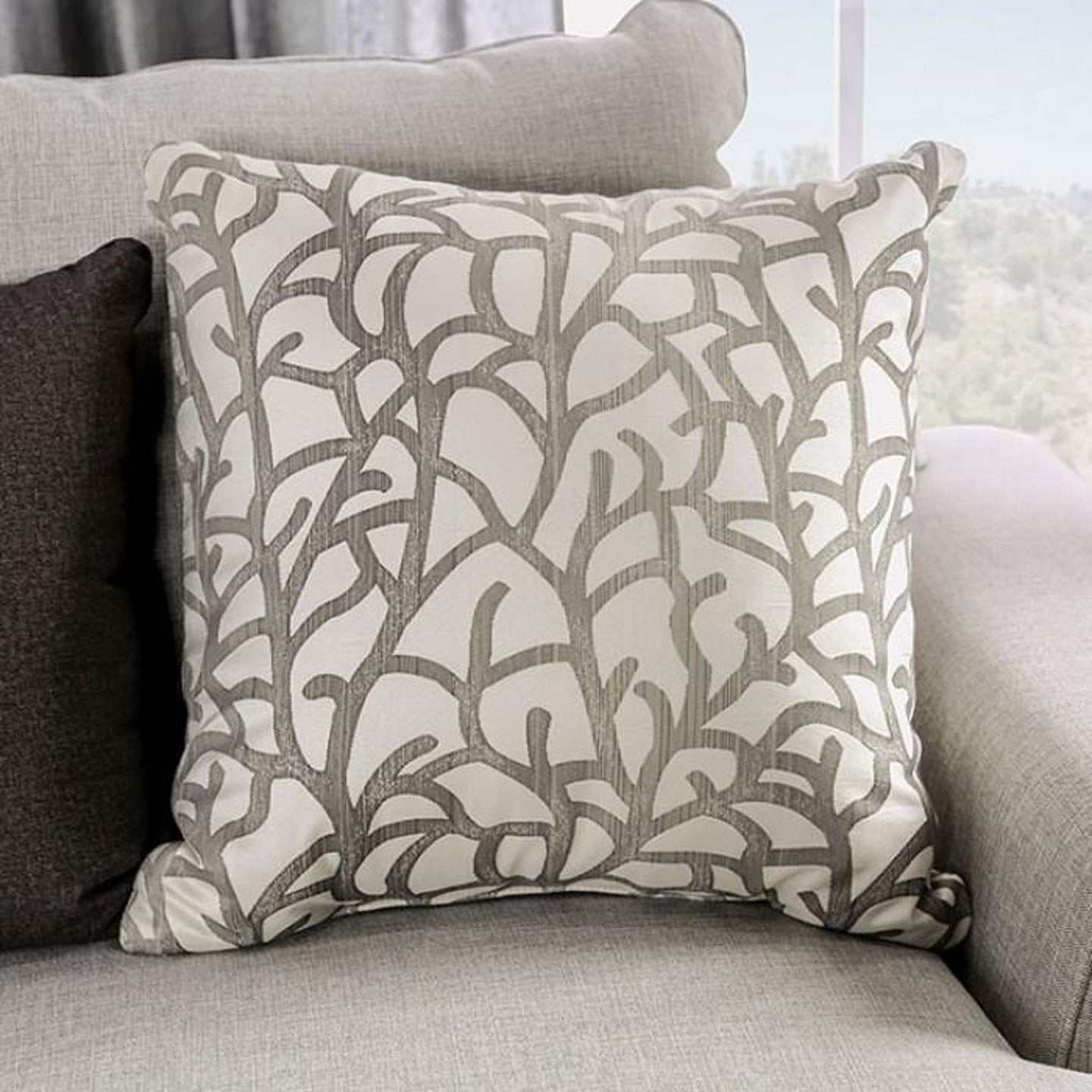 Picotee Light Gray Loveseat - Image 6