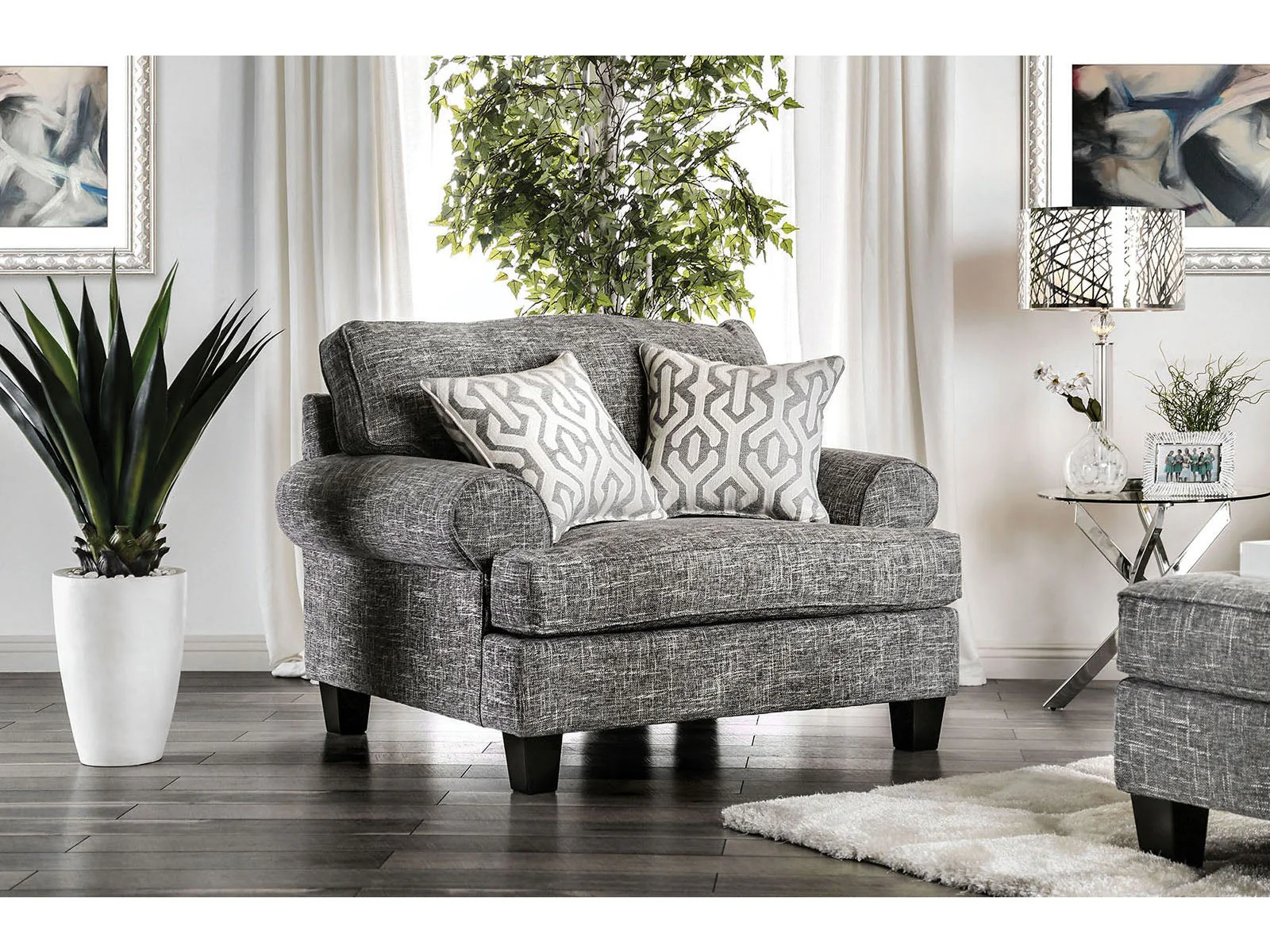 Pierpont Gray Chair