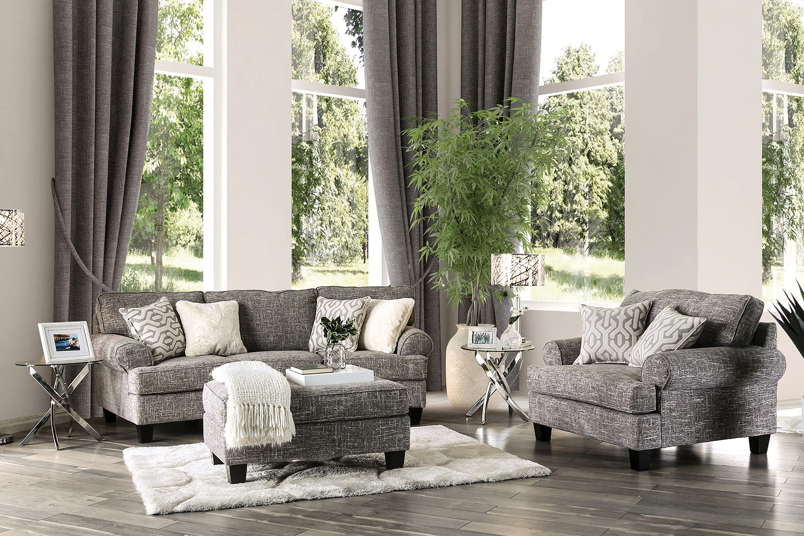 Pierpont Gray Chair - Image 2