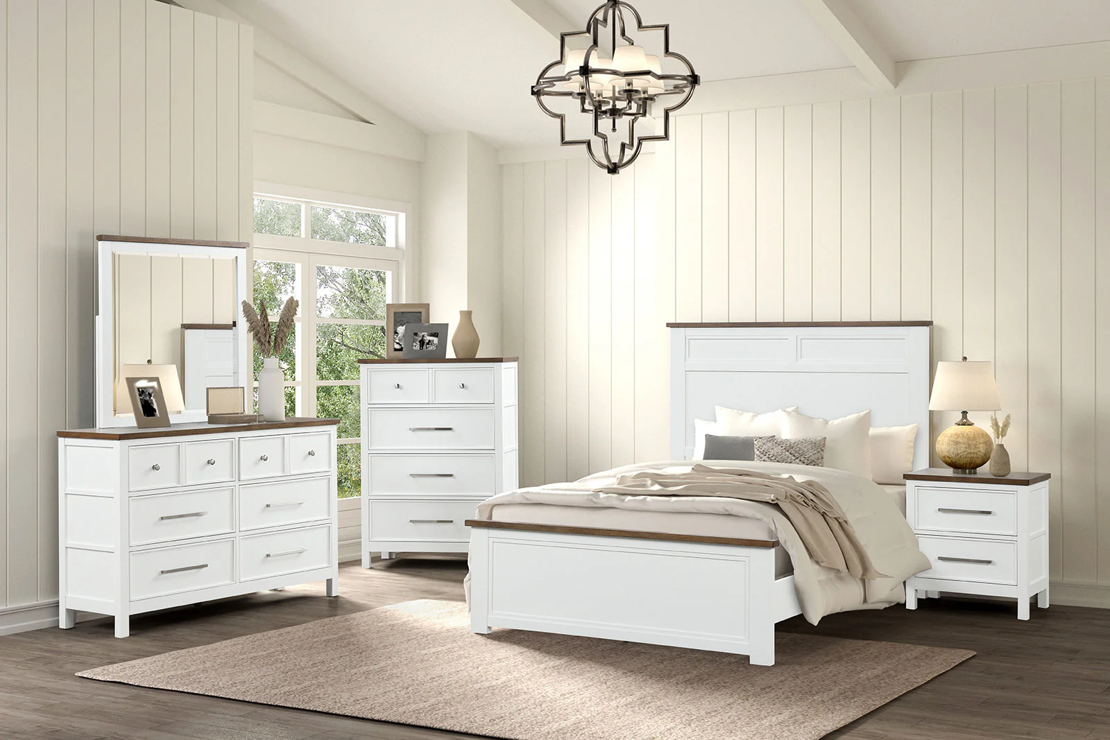 Pinetop White Dresser - Image 6