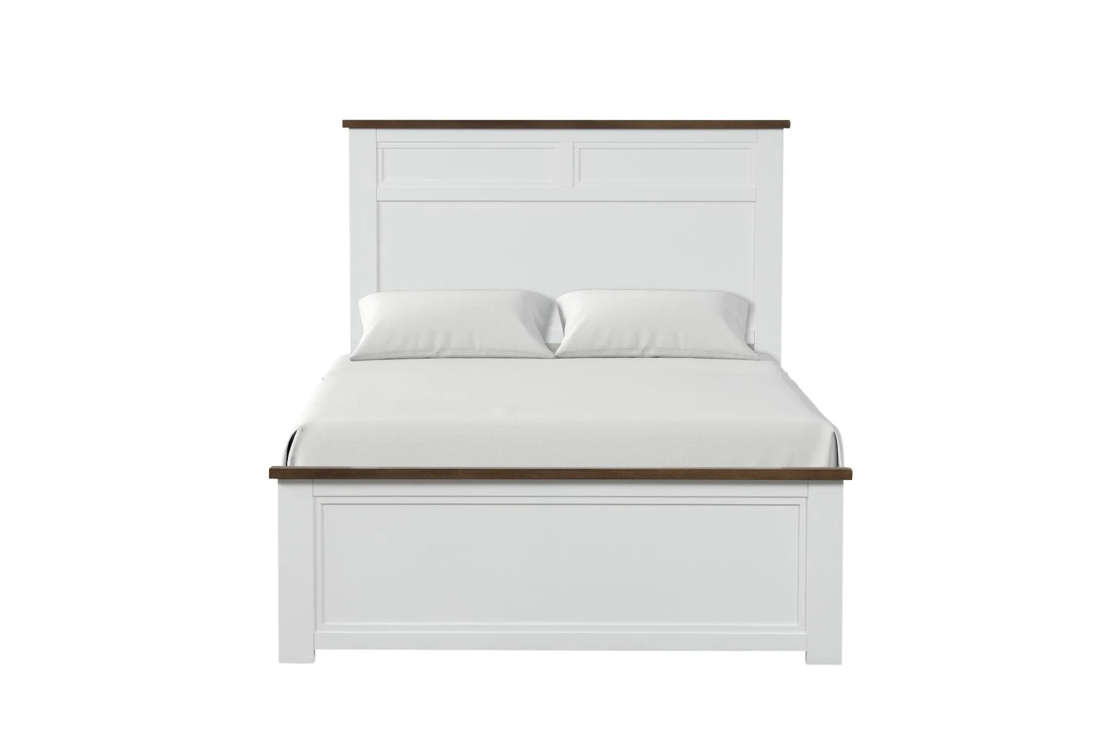 Pinetop White Full Bed - Image 2