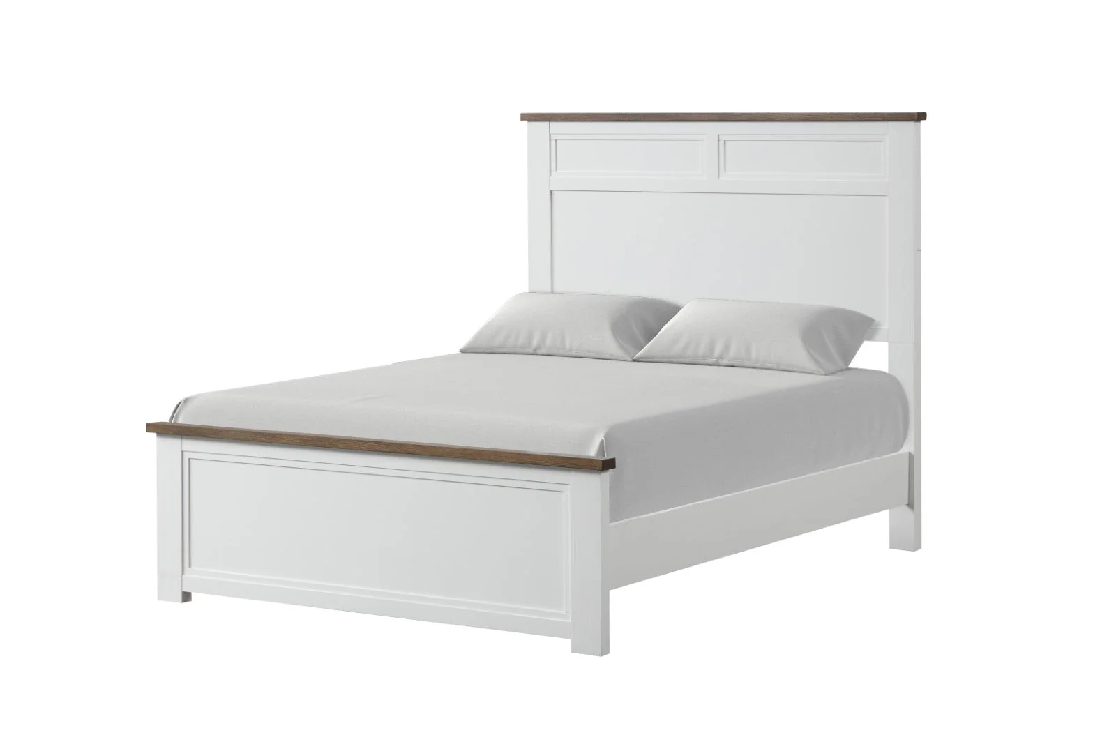 Pinetop White Twin 5 Piece Bedroom Set w/Chest - Image 2