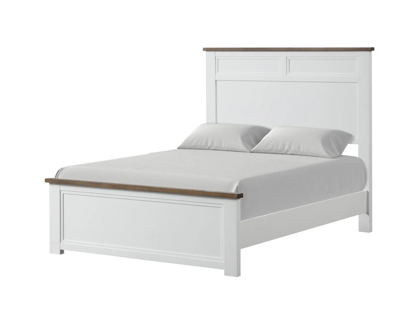 Pinetop White Twin Bed